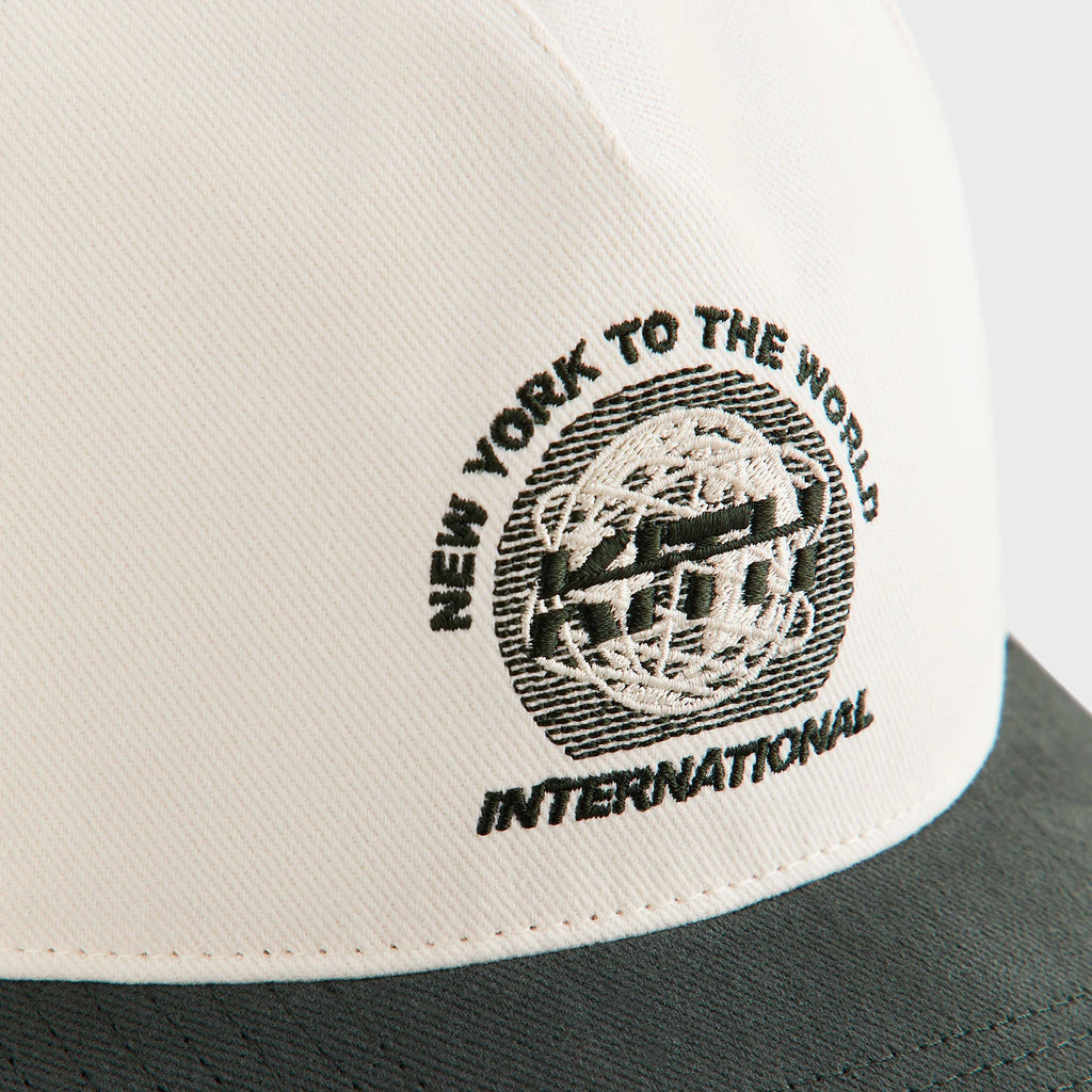 Kith Brushed Twill Bay Low Pinch Crown Cap - Stadium