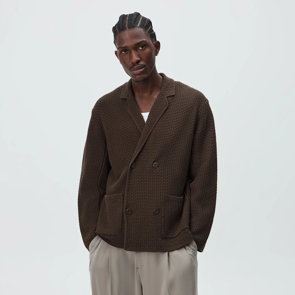 Kith Crochet Knit Raya Blazer - Underground