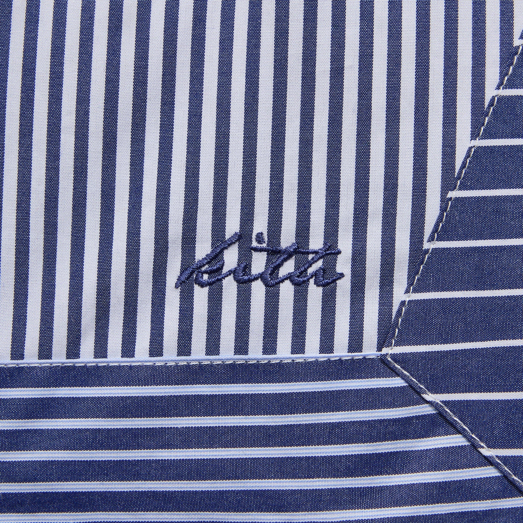 Kith Poplin Stripe Turbo Short - Darkshore