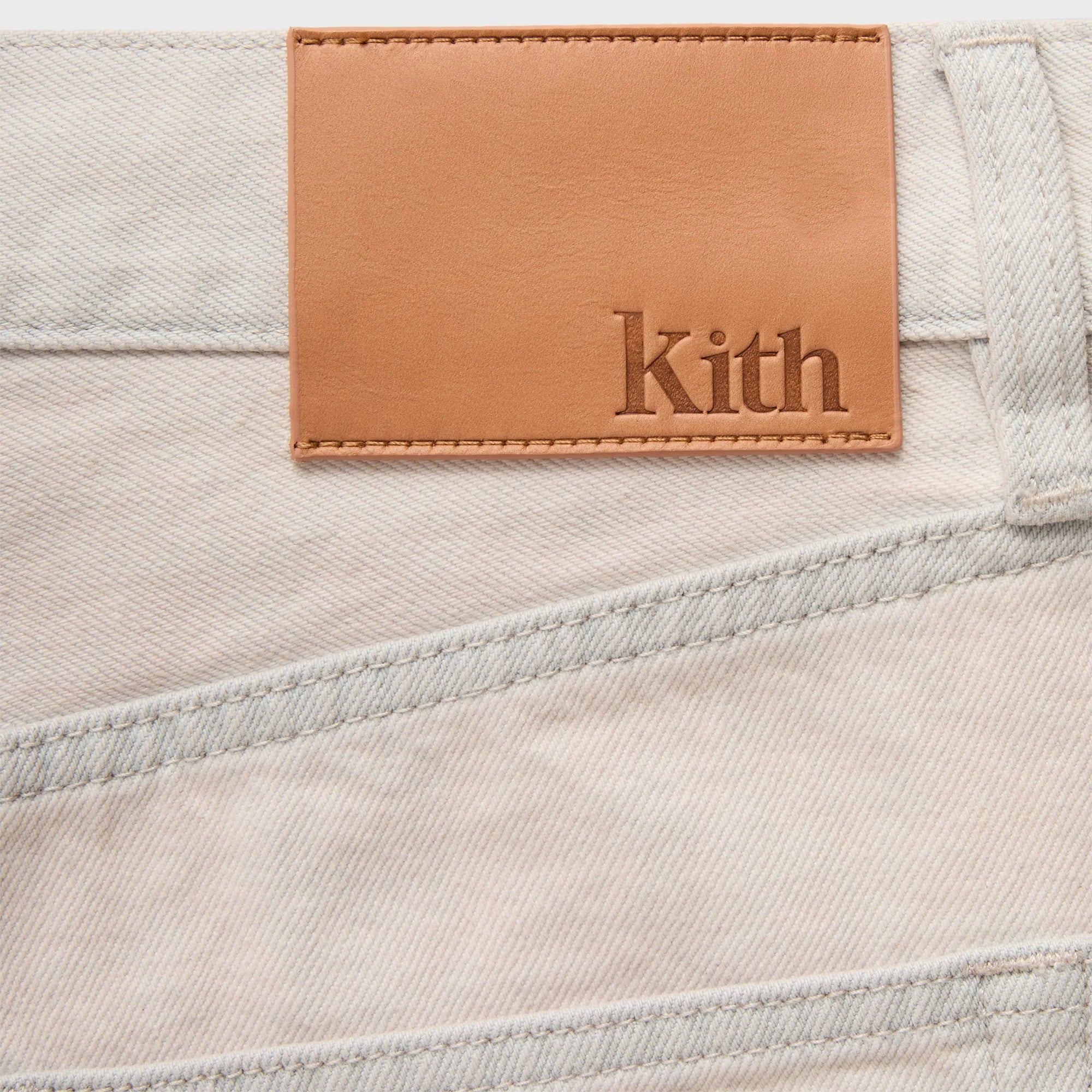 Kith Midweight Denim Lewis Short - Washed Pastel