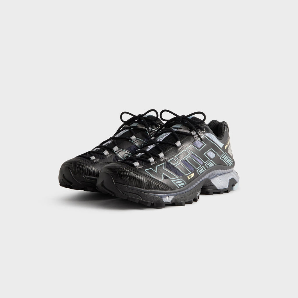 Kith for Salomon XT-4K - Black / Alloy / Blue Fog