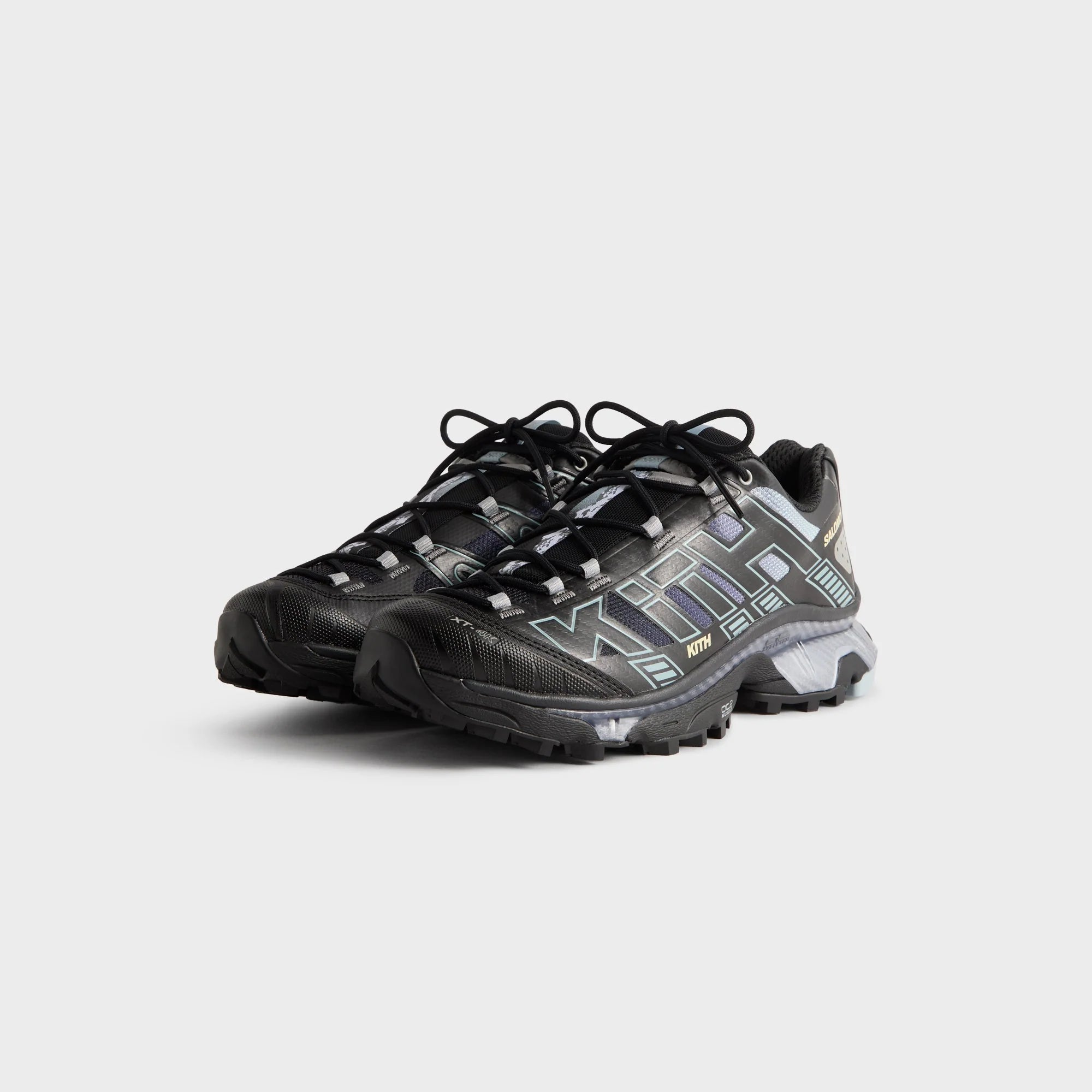 Kith for Salomon XT-4K - Black / Alloy / Blue Fog