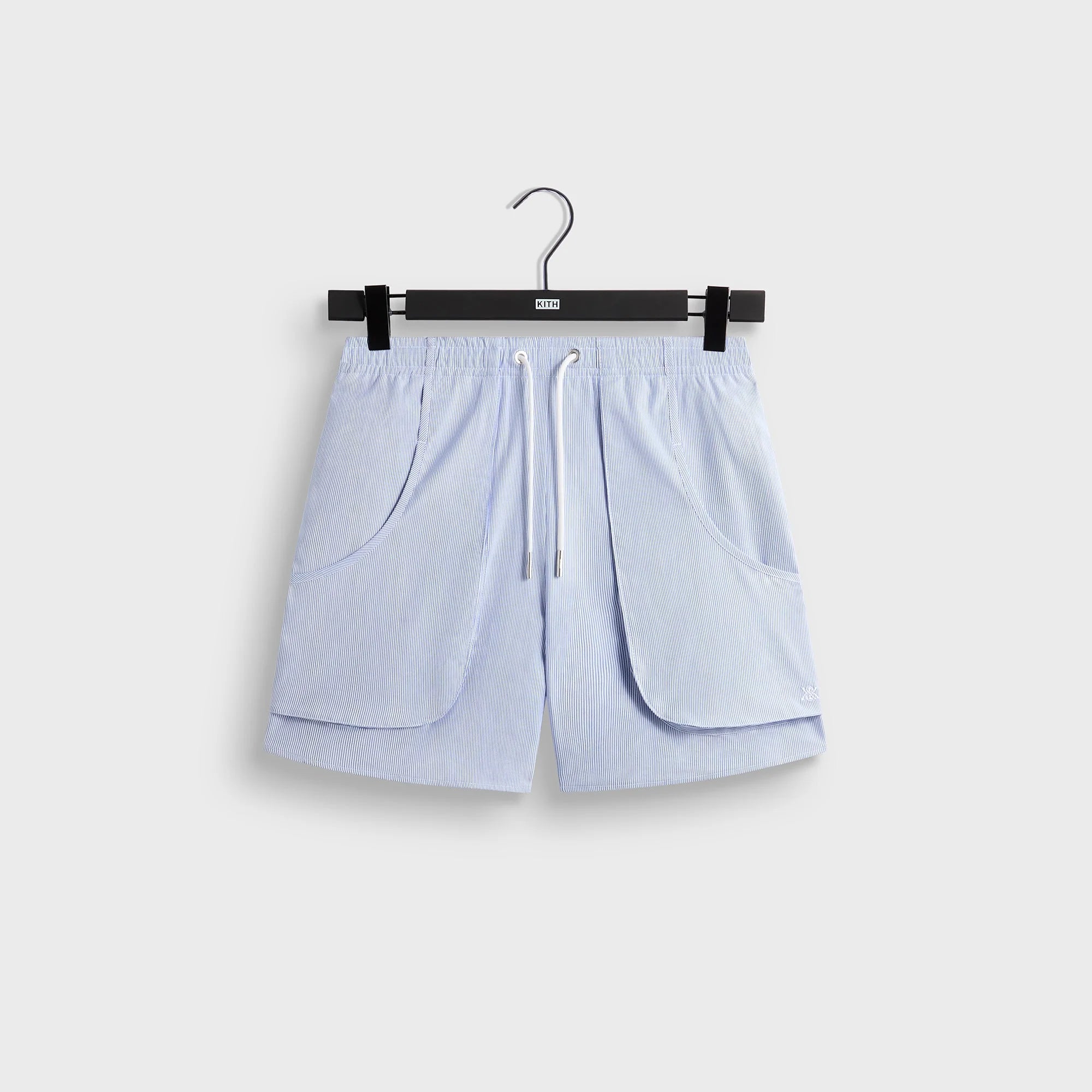 Kith Textured Microstripe Fowler Short - Marina
