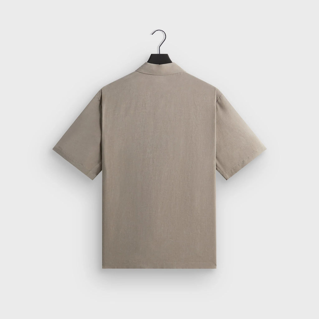&Kin Cupro Linen Davenport Buttondown Shirt - Astro