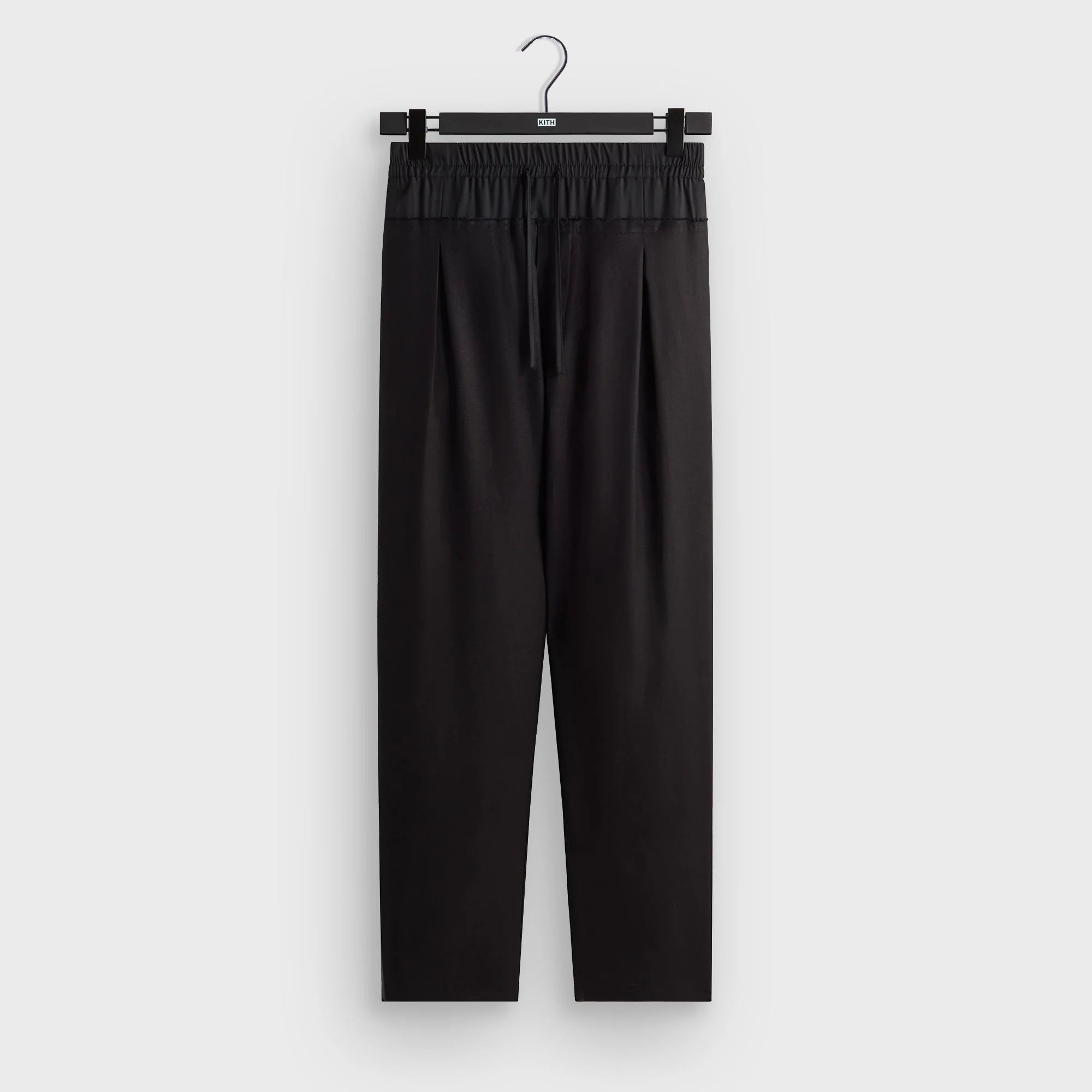 &Kin Linen Viscose Twill Emil Pant - Black