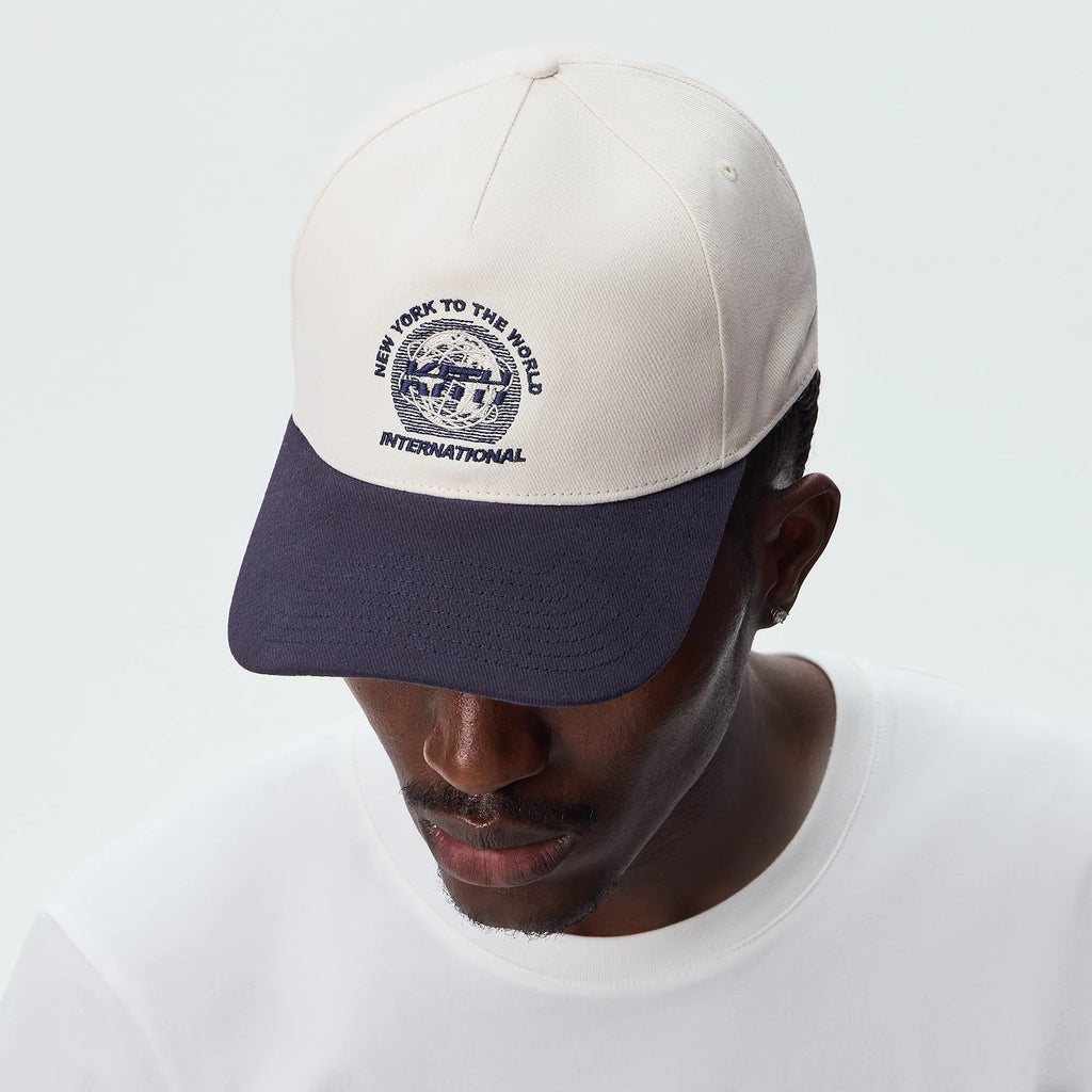 Kith Brushed Twill Bay Low Pinch Crown Cap - Nocturnal