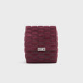 Kith Monogram Suede Leather Single Watch Roll - Magma