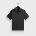 Kith Micro Waffle Drew Polo - Carbon