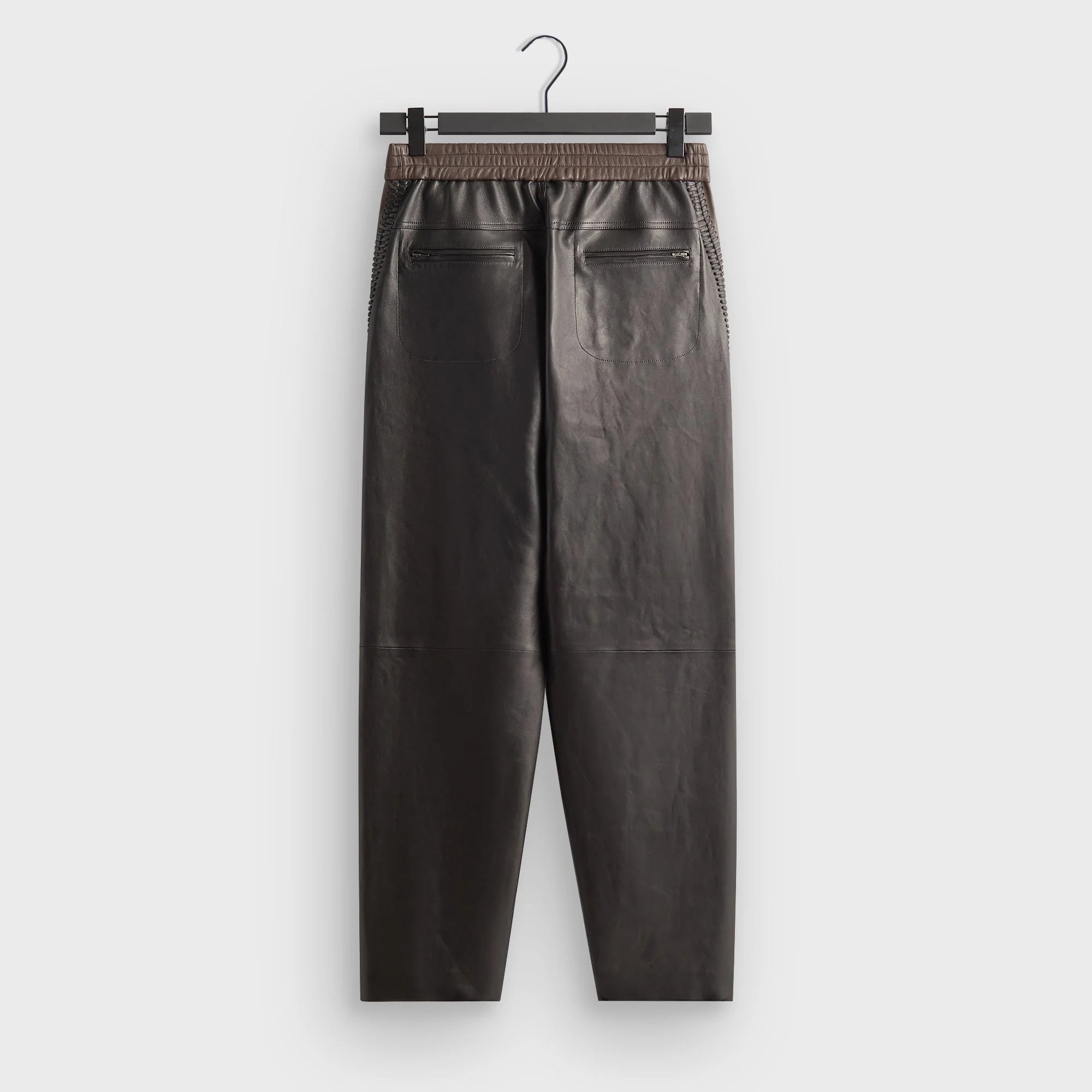 &Kin Irving Combo Leather Moto Pant - Hickory