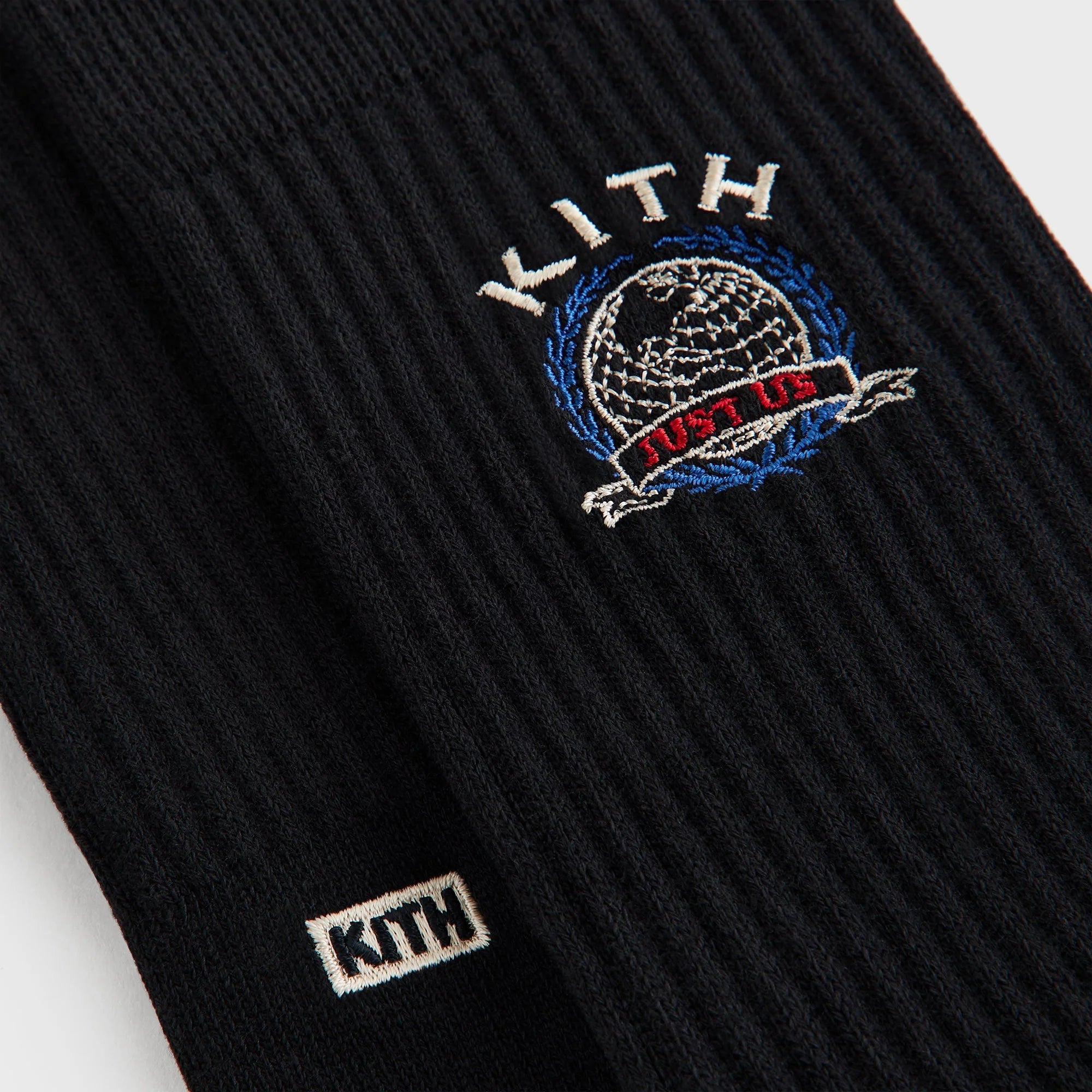 Kith 3-Pack Just Us Cotton Crew Socks - Multi