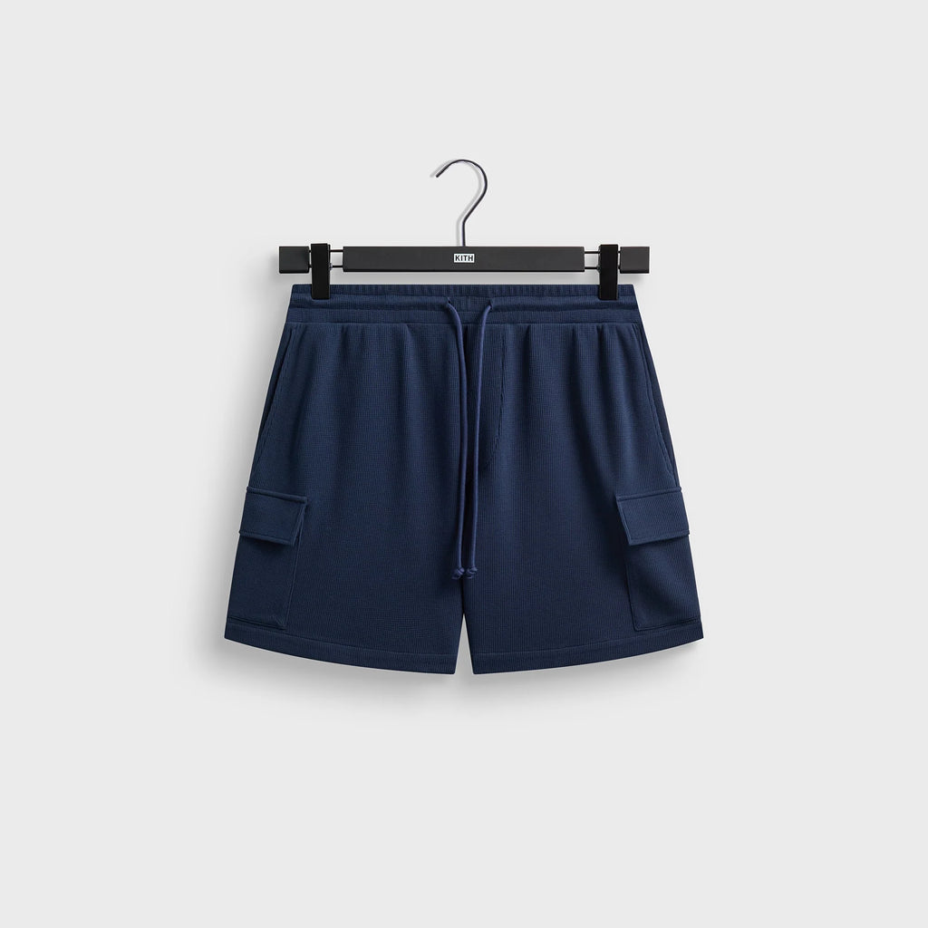 Kith Micro Waffle Fairfax Cargo Short - Nocturnal