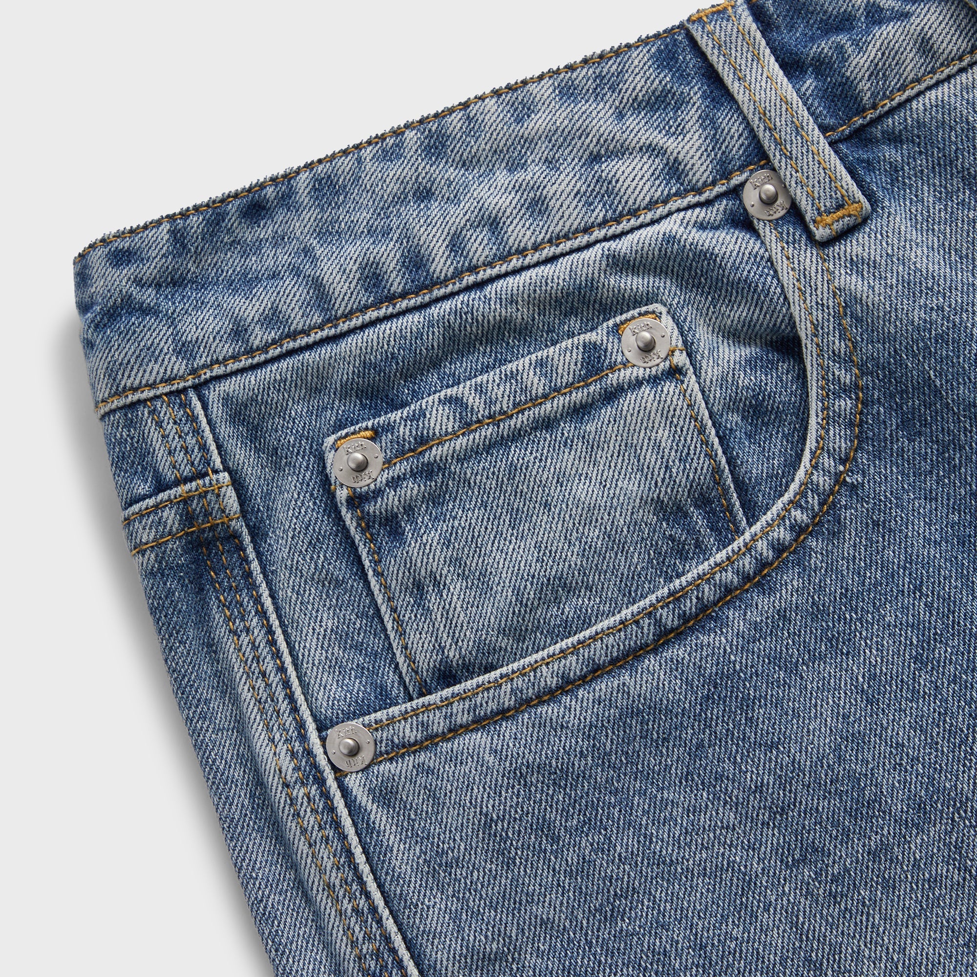 Kith Centre Straight Jeans - Dark Indigo