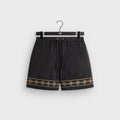Kith Cupro Linen Cedar Short - Black