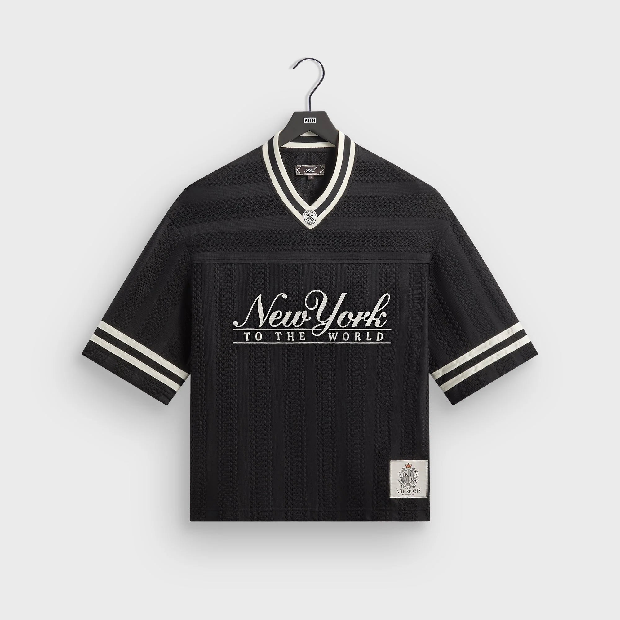 Kith Ladder Lace Julian Jersey - Black