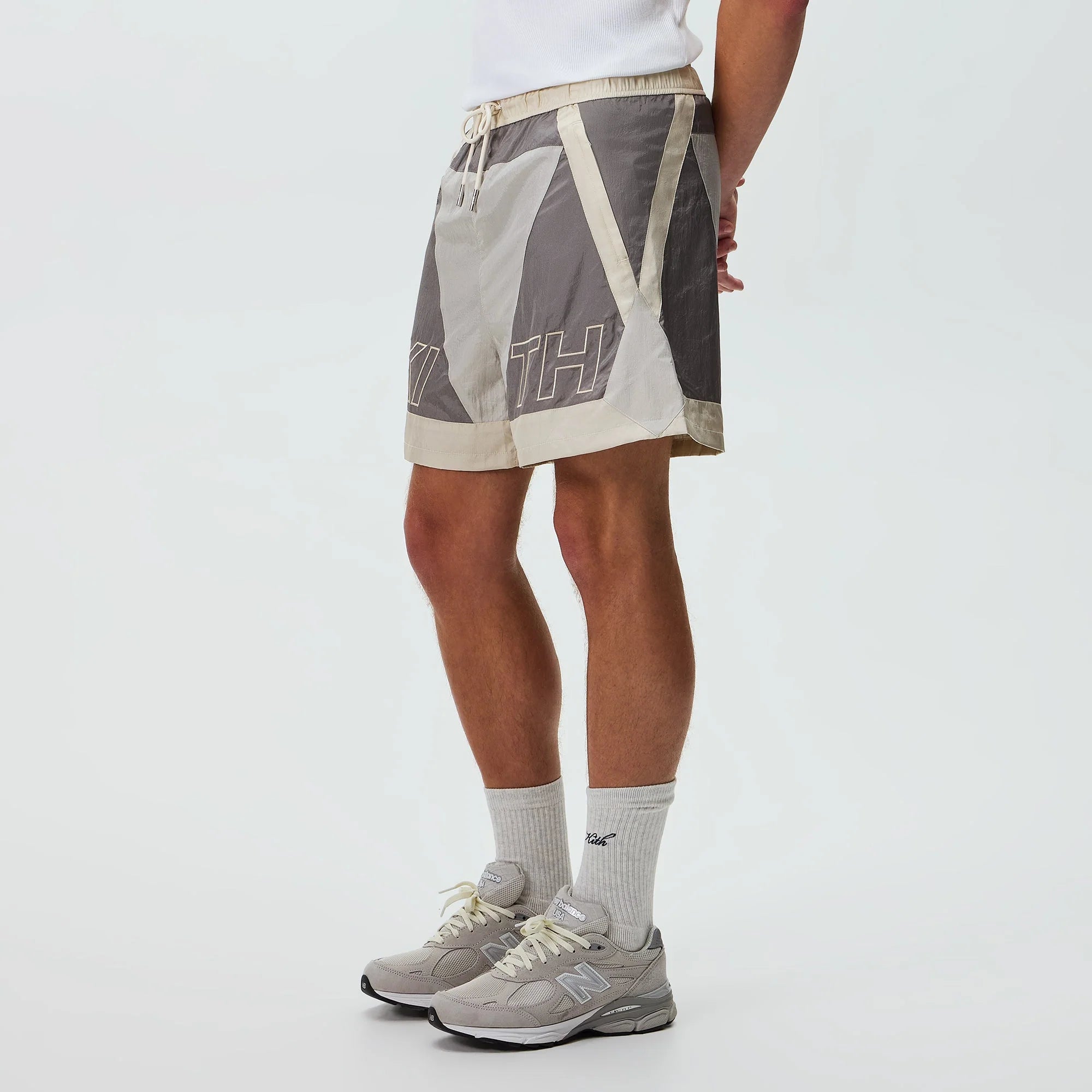 Kith Washed Nylon Turbo Short - Hallow