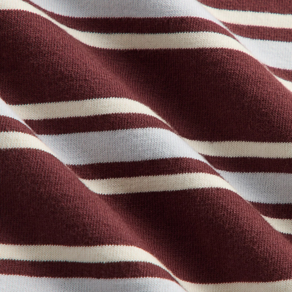 Kith Stripe LAX Tee 2.0 - Magma