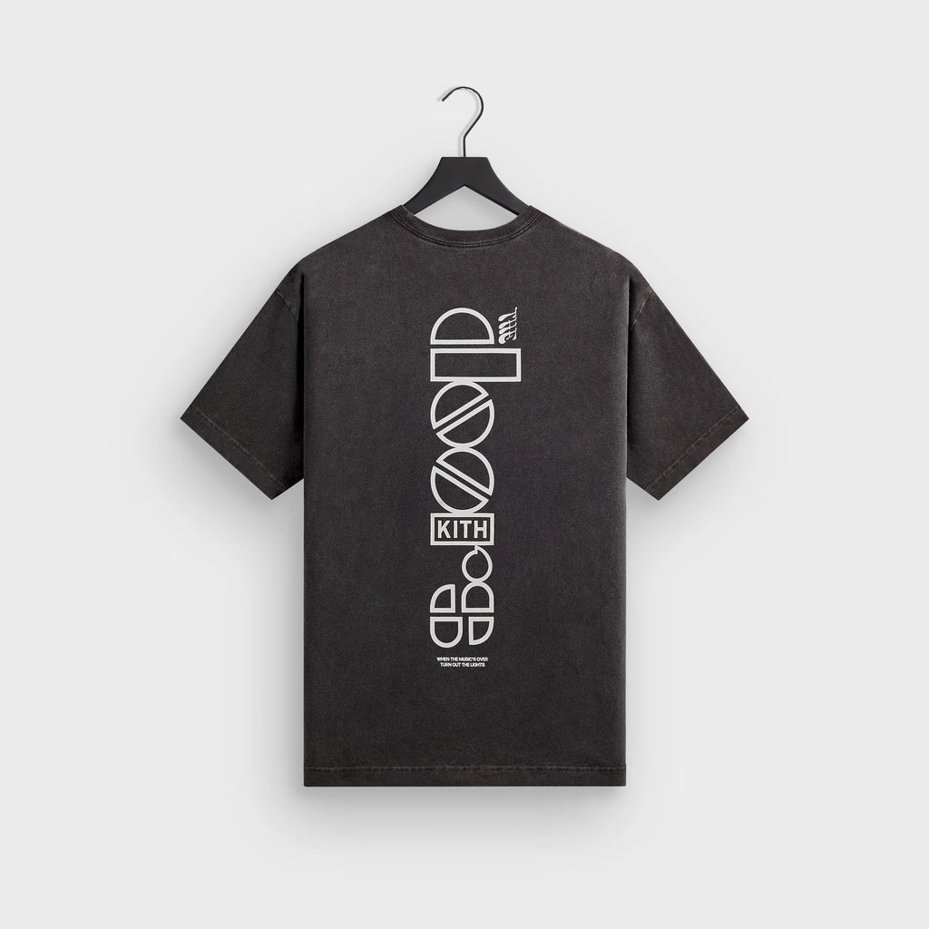 Kith Records for The Doors Morrison Logo Vintage Tee - Black