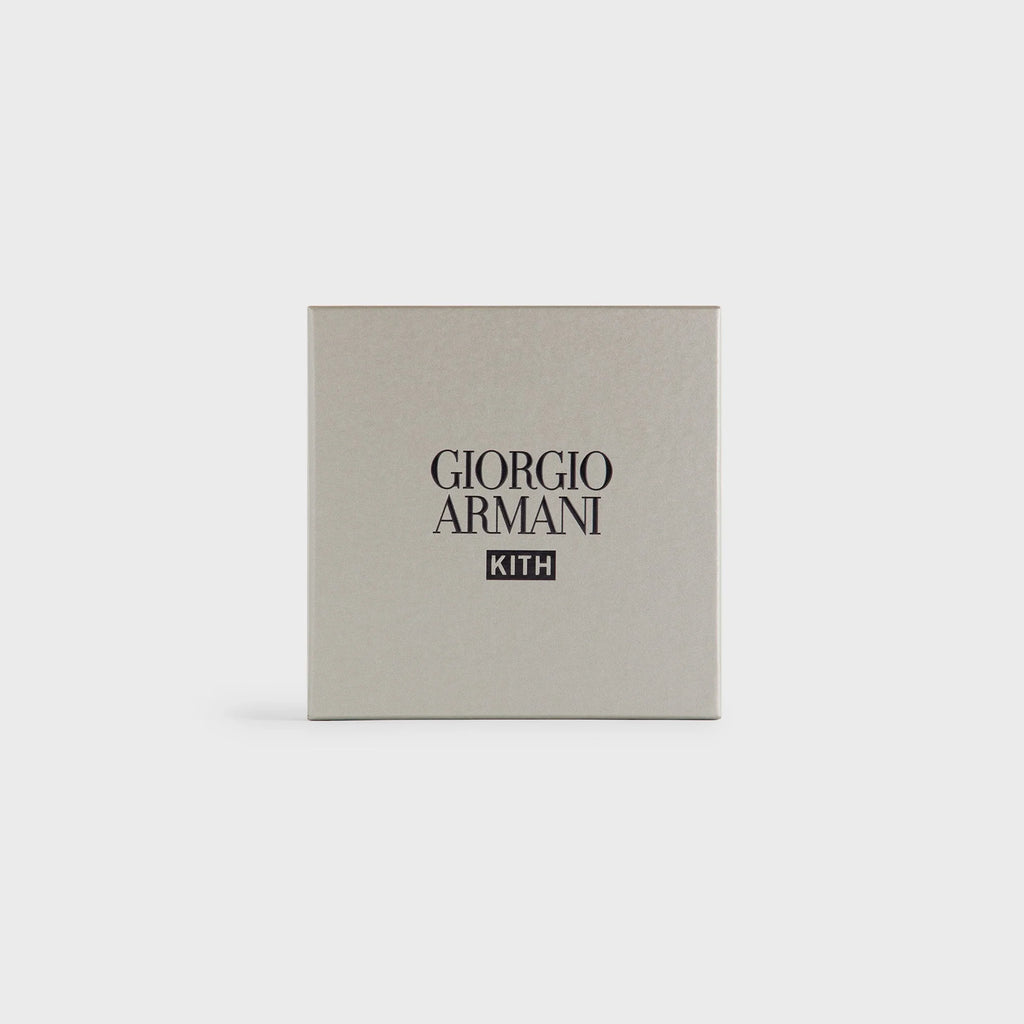 Giorgio Armani & Kith Leather Card Holder - Nocturnal