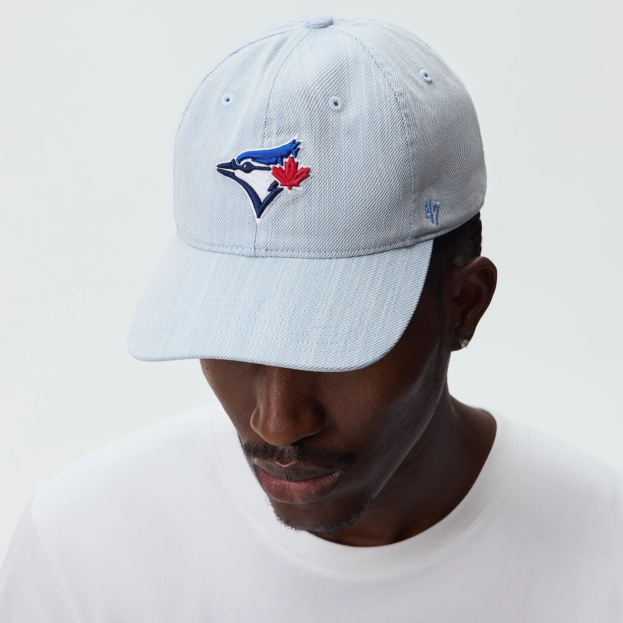 Kith & '47 for the Toronto Blue Jays Denim Franchise LS Cap - Dream Indigo