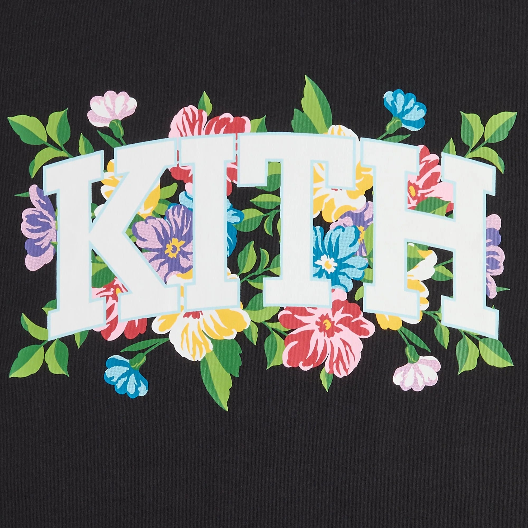 Kith Floral Arch Tee - Black