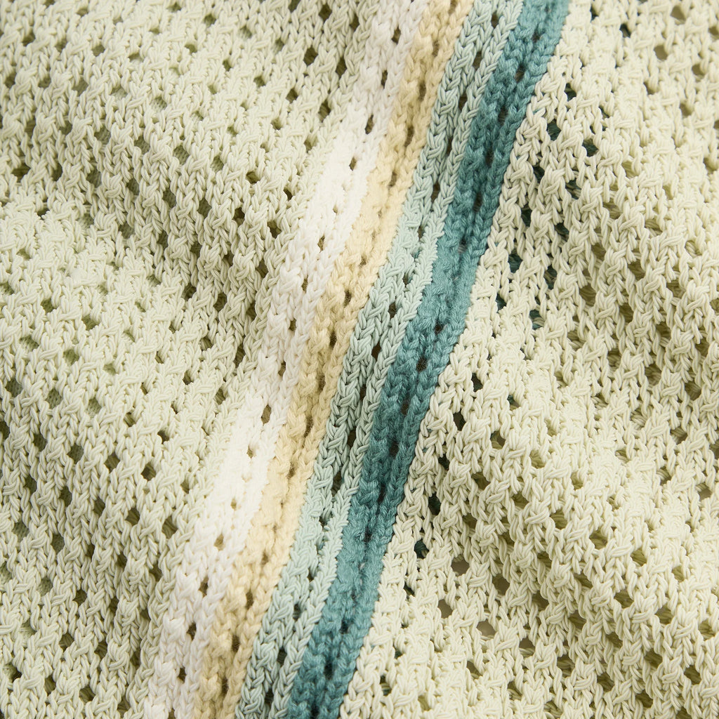 Kith Thompson Crochet Buttondown - Fresh