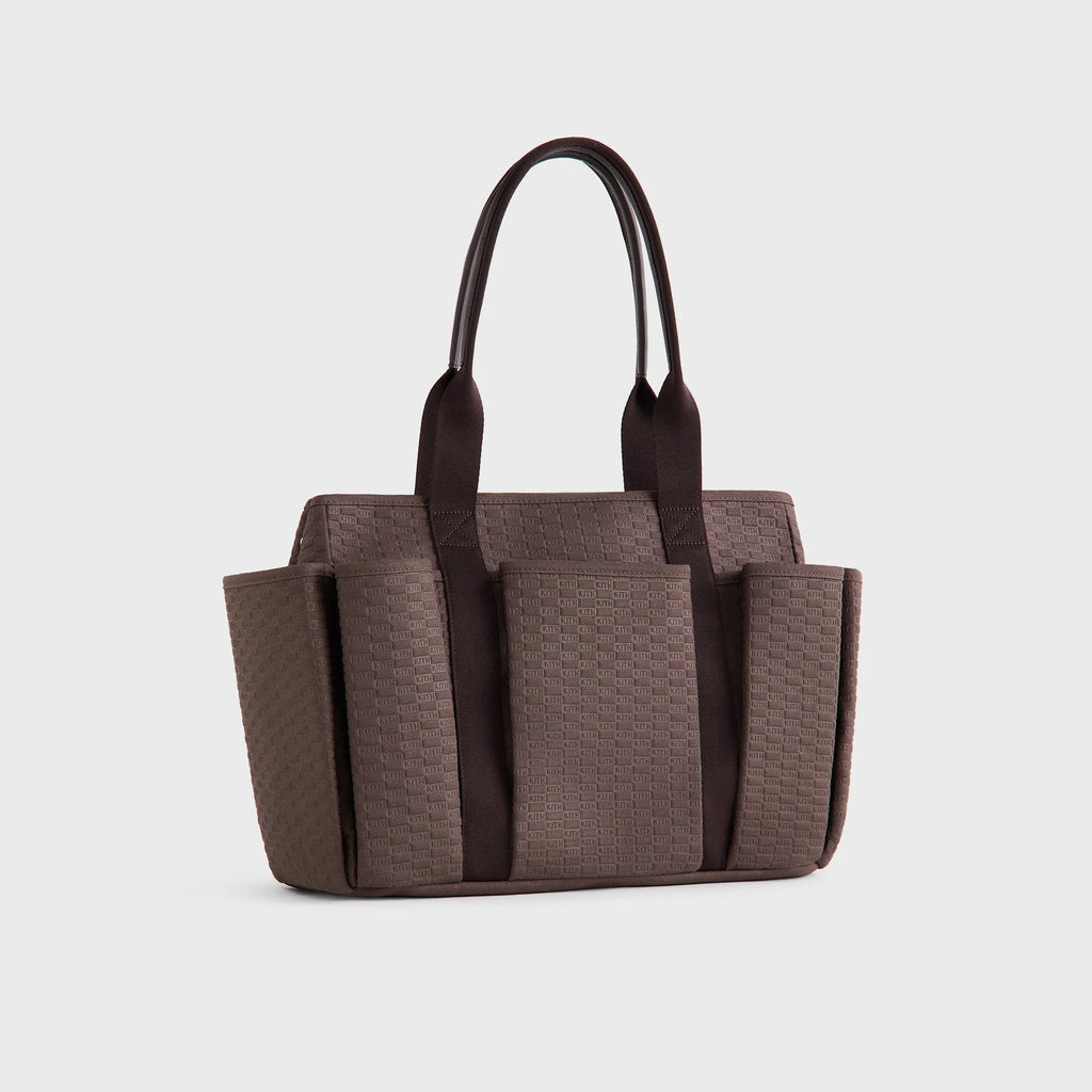Kith Monogram Canvas Tote Bag - Kindling