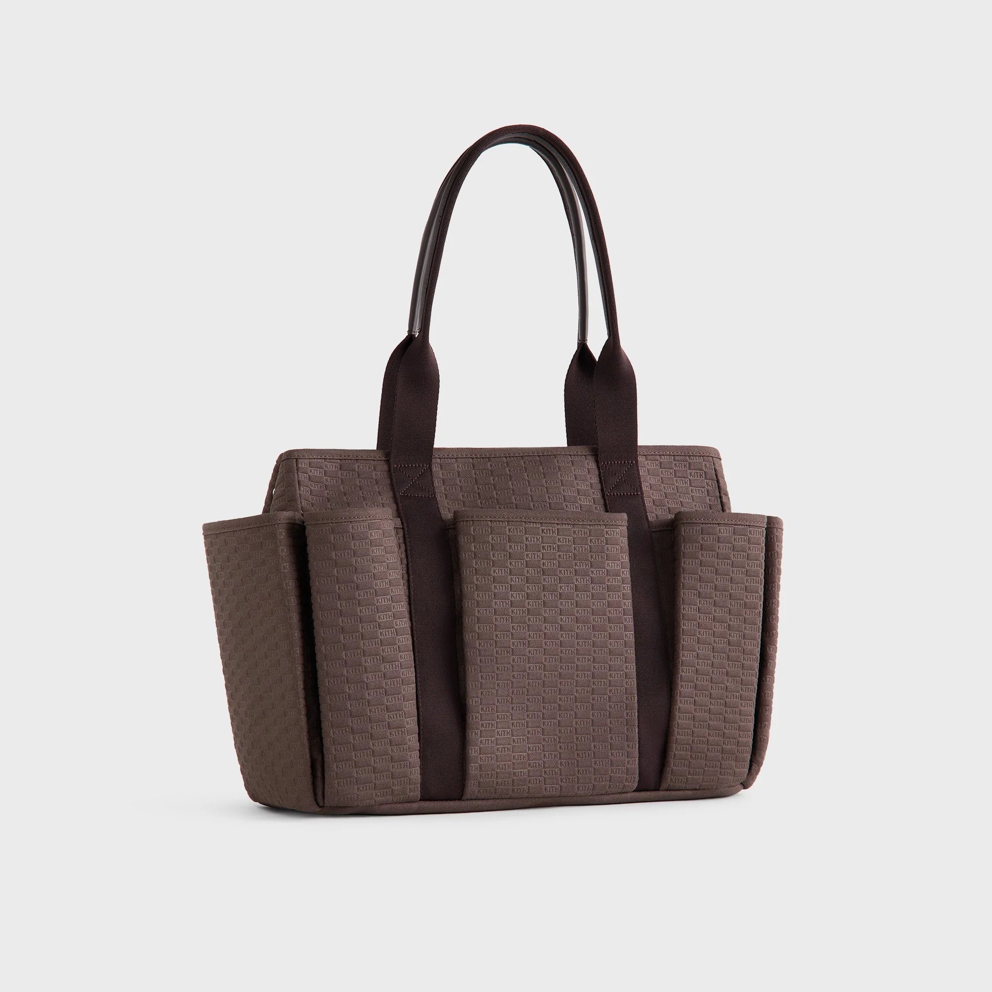 Kith Monogram Canvas Tote Bag - Kindling