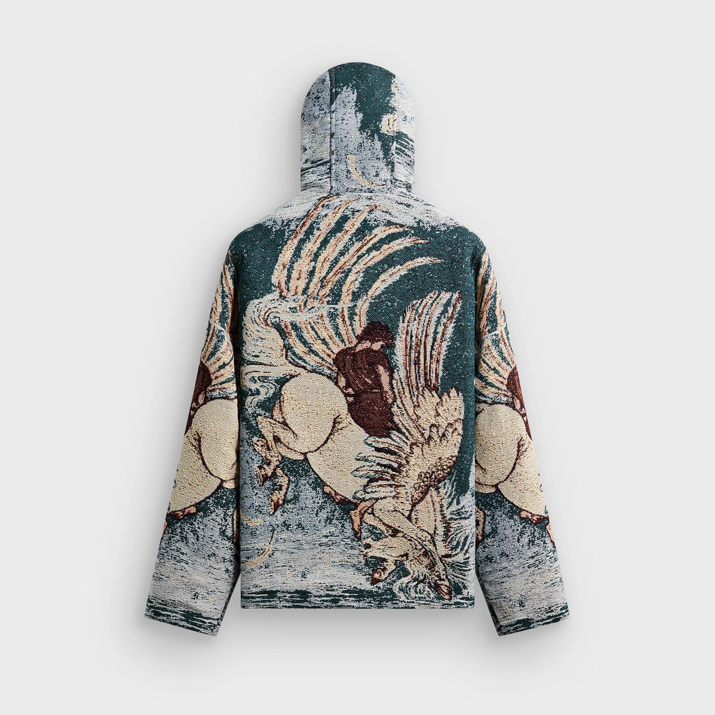 Kith Braden Tapestry Full Zip Hoodie - Waffle