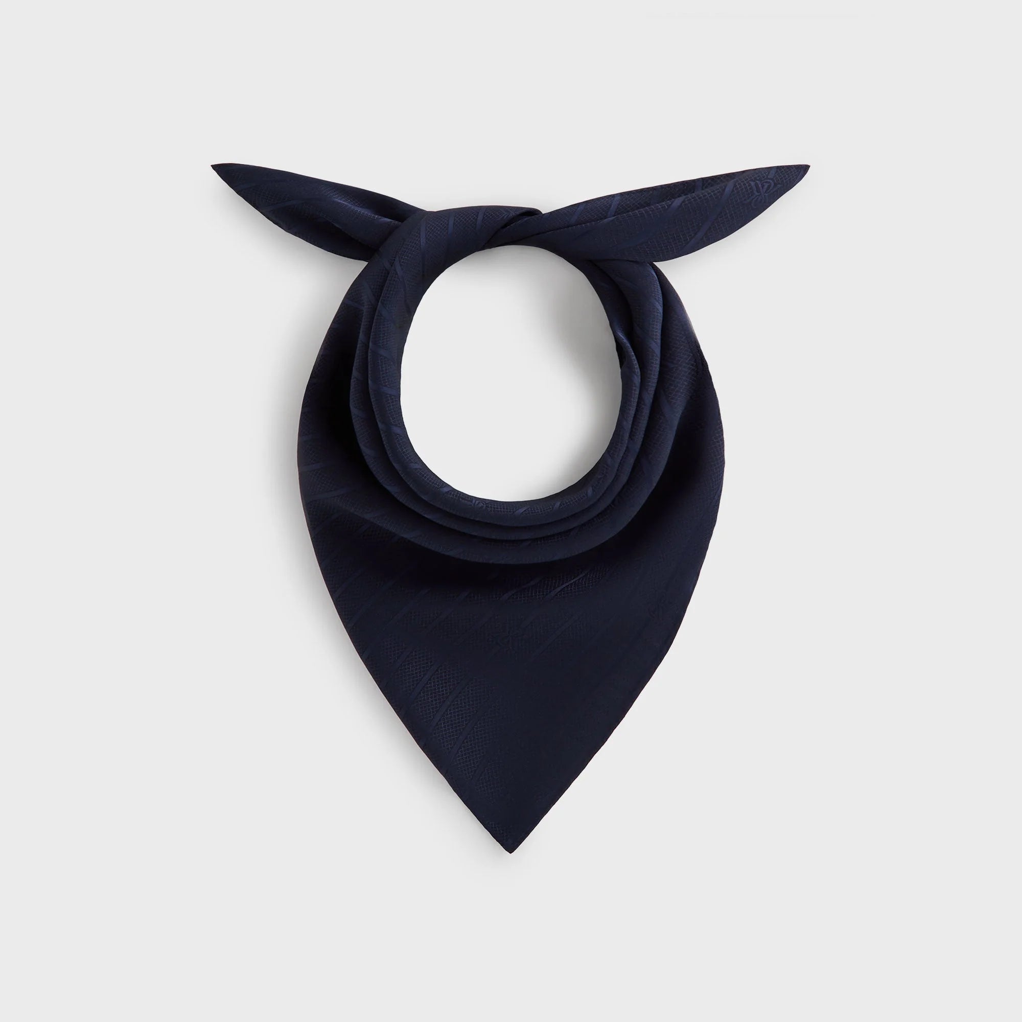 Kith Silk Cupro Jacquard Scarf - Nocturnal