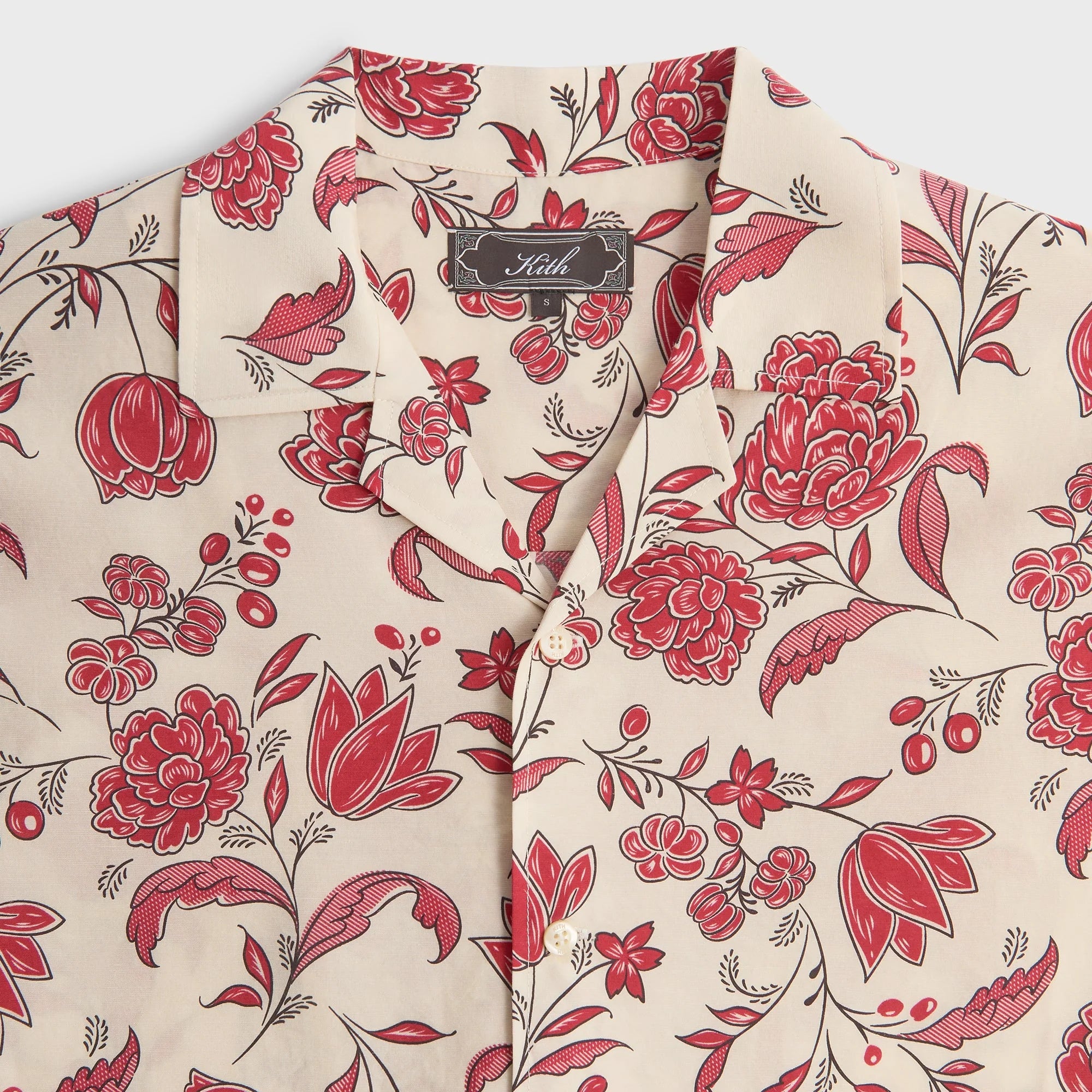 Kith Cupro Linen Long Sleeve Adonis Shirt - Fury