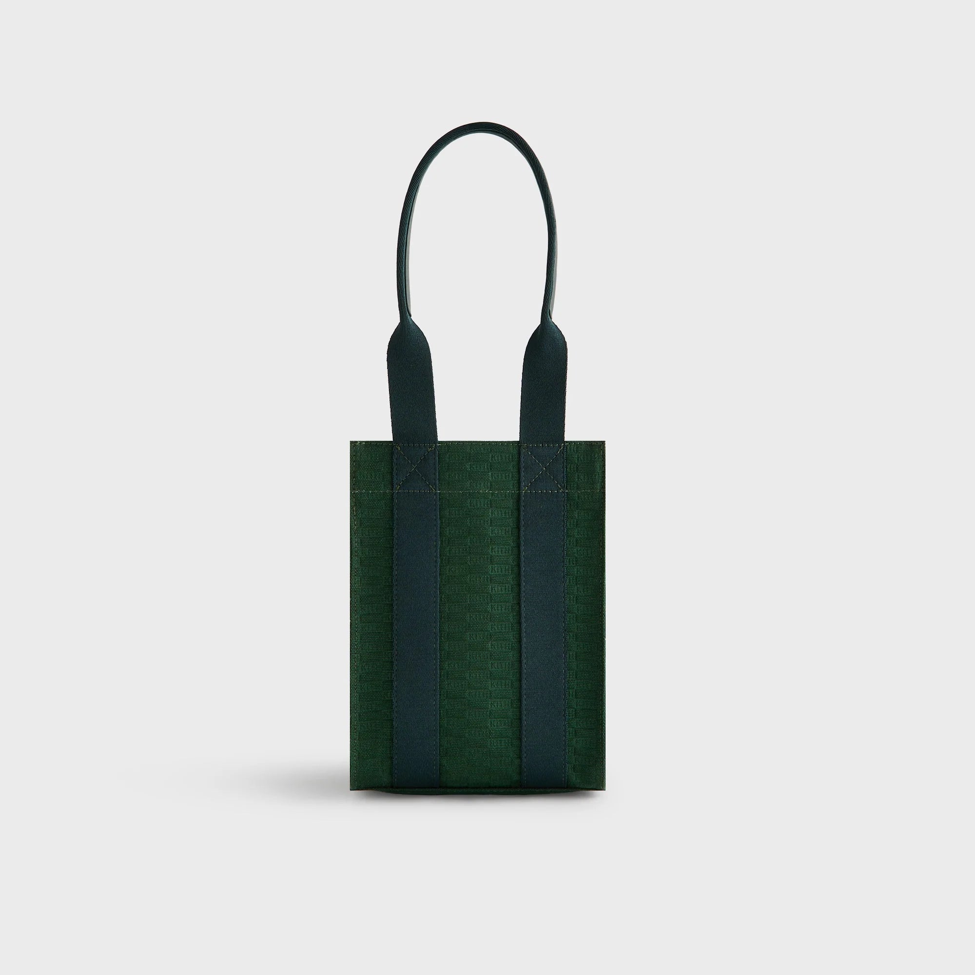 Kith Monogram Canvas Wine Tote Bag - Conifer