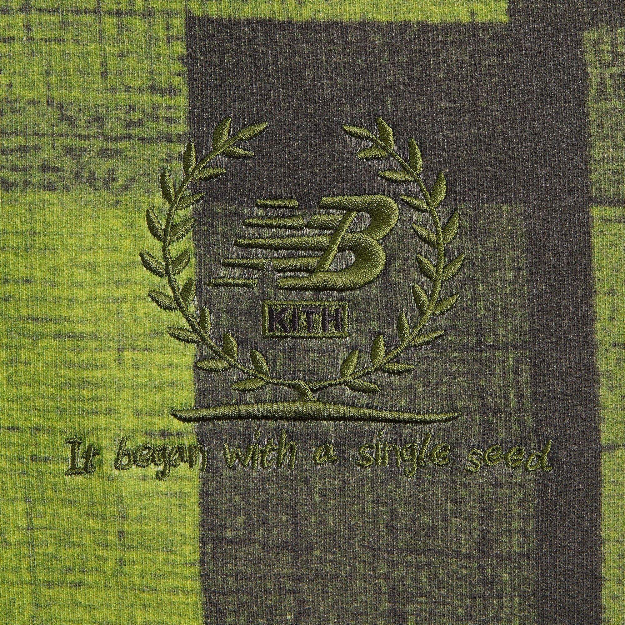 Kith & New Balance Woodblock Nelson Quarter Zip - Calliste