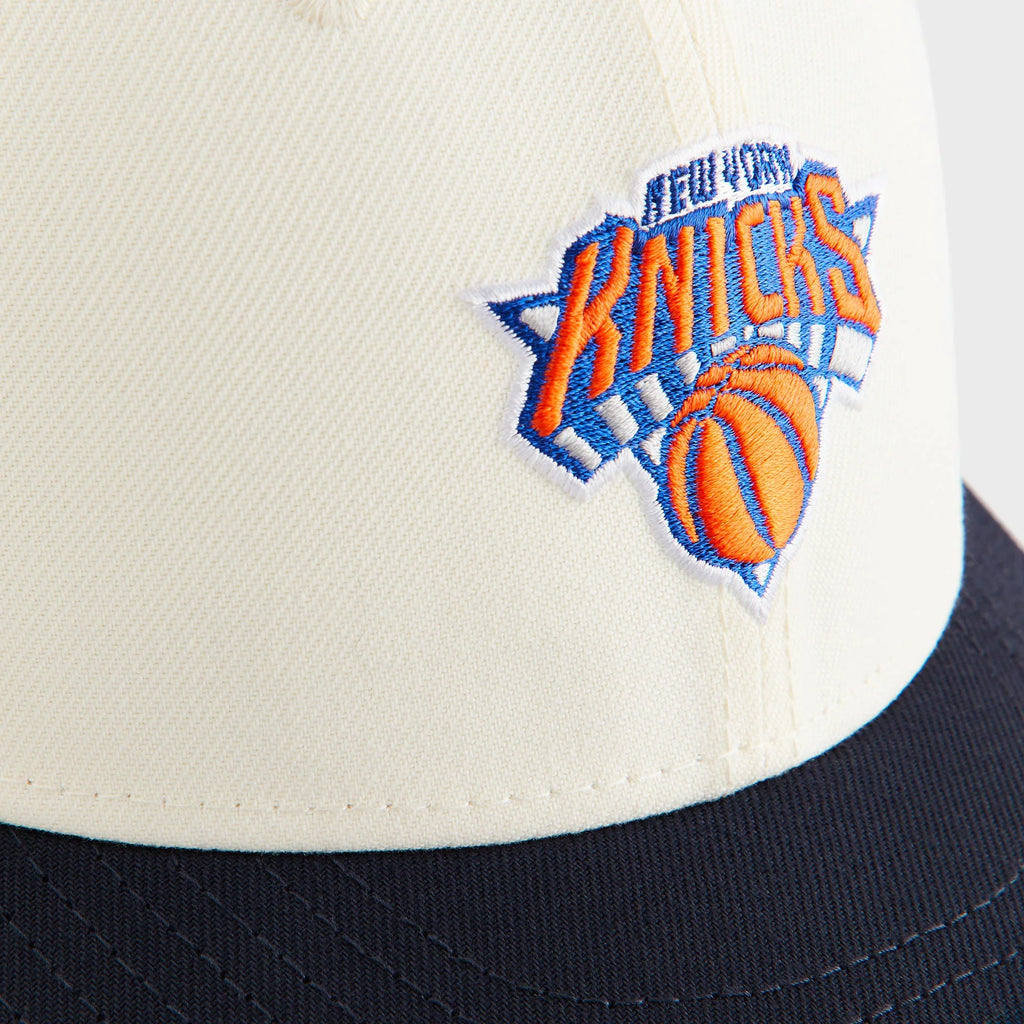 Kith & New Era for the New York Knicks Two Tone 59FIFTY Low Profile Fitted Cap - Sandrift
