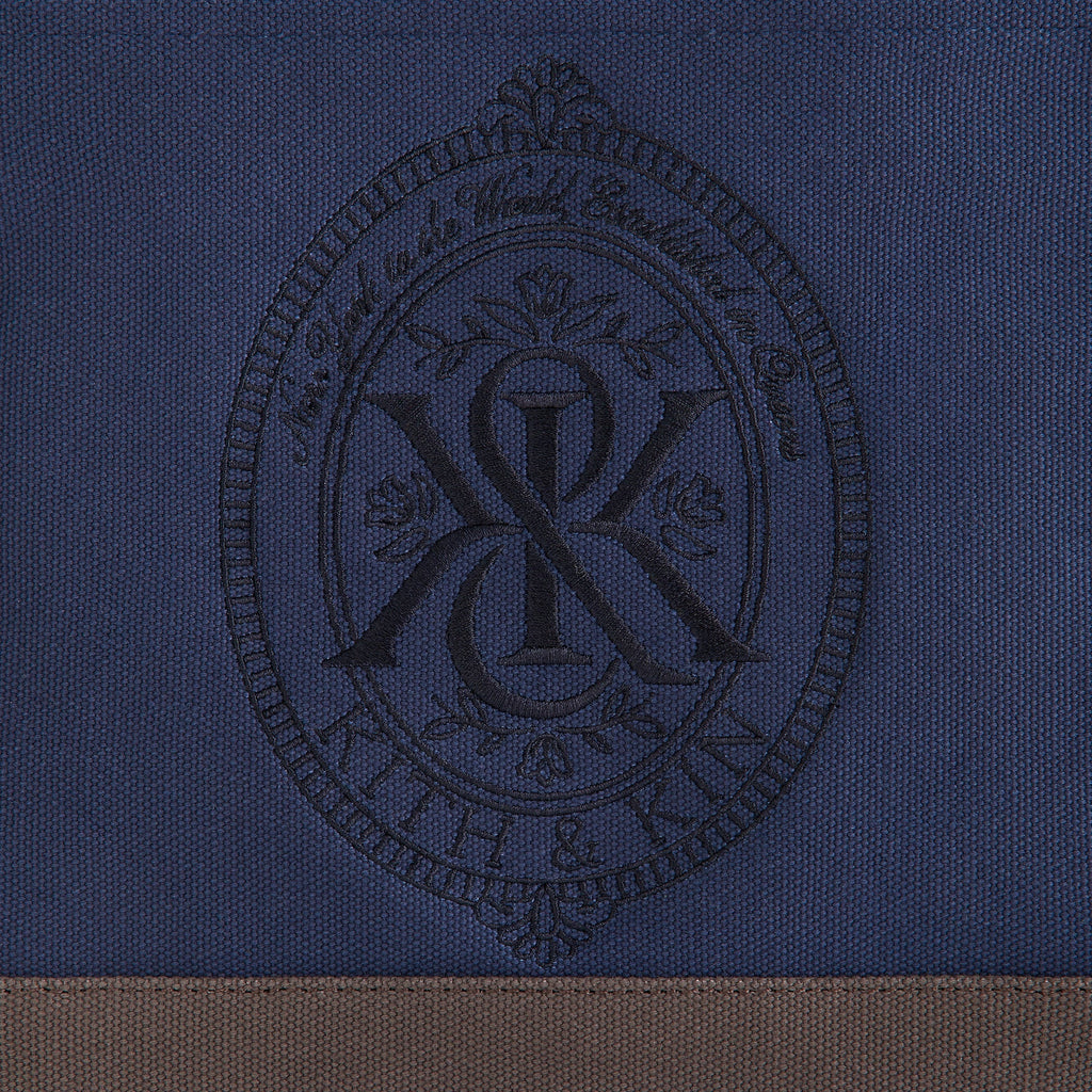 Kith Embroidered Canvas Tote Bag - Nocturnal