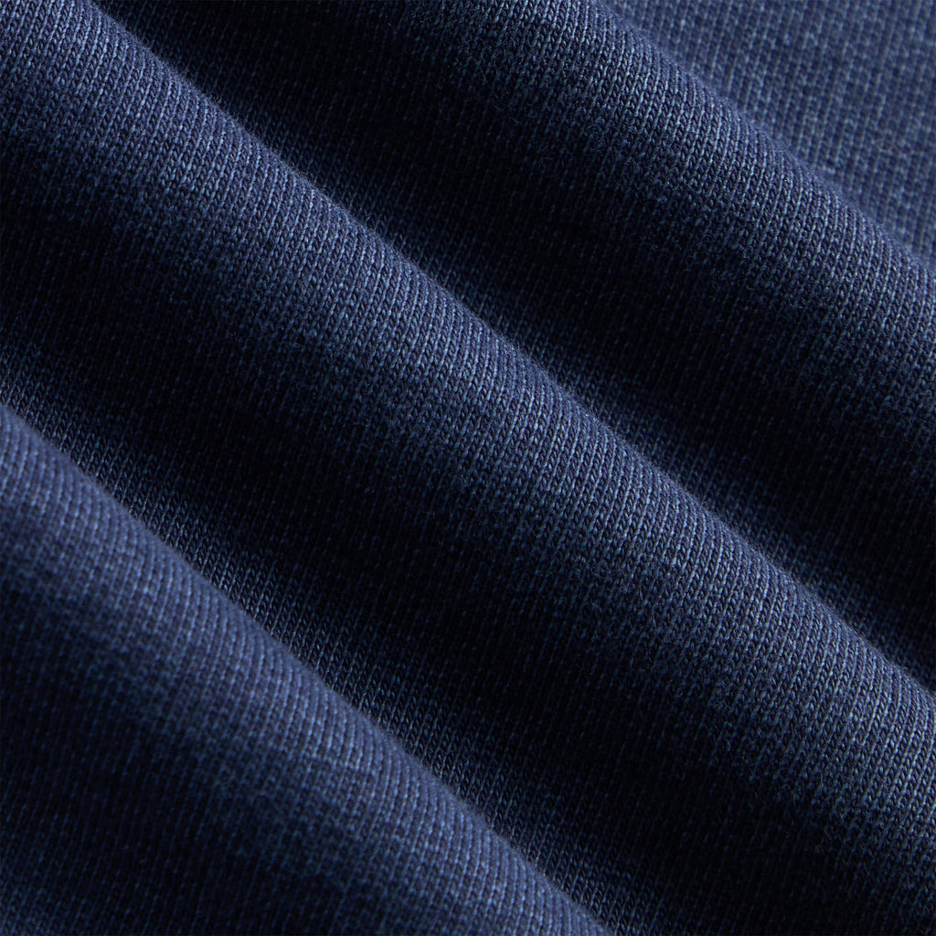Kith Indigo Micro Fleece Nelson Pullover - Dark Indigo