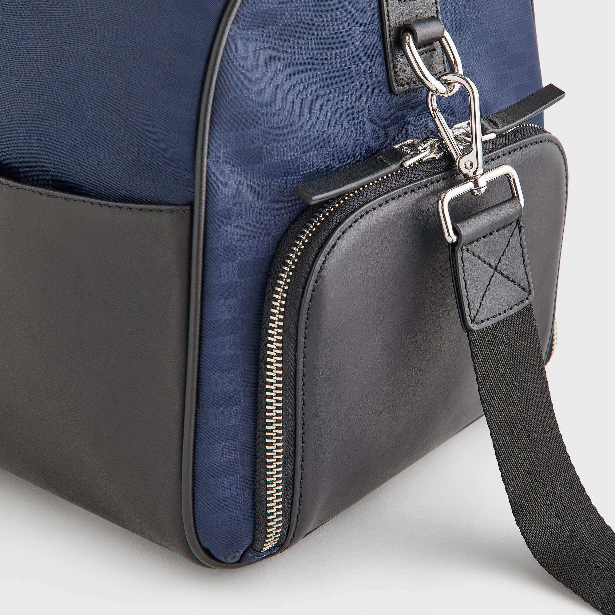 Kith Monogram Nylon Leather Traveler K40 Bag - Nocturnal