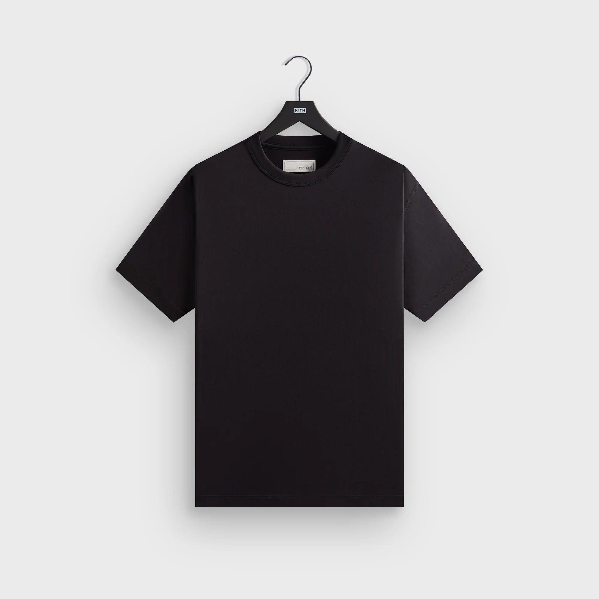 &Kin Pima Jersey Alex Boxy Tee - Black