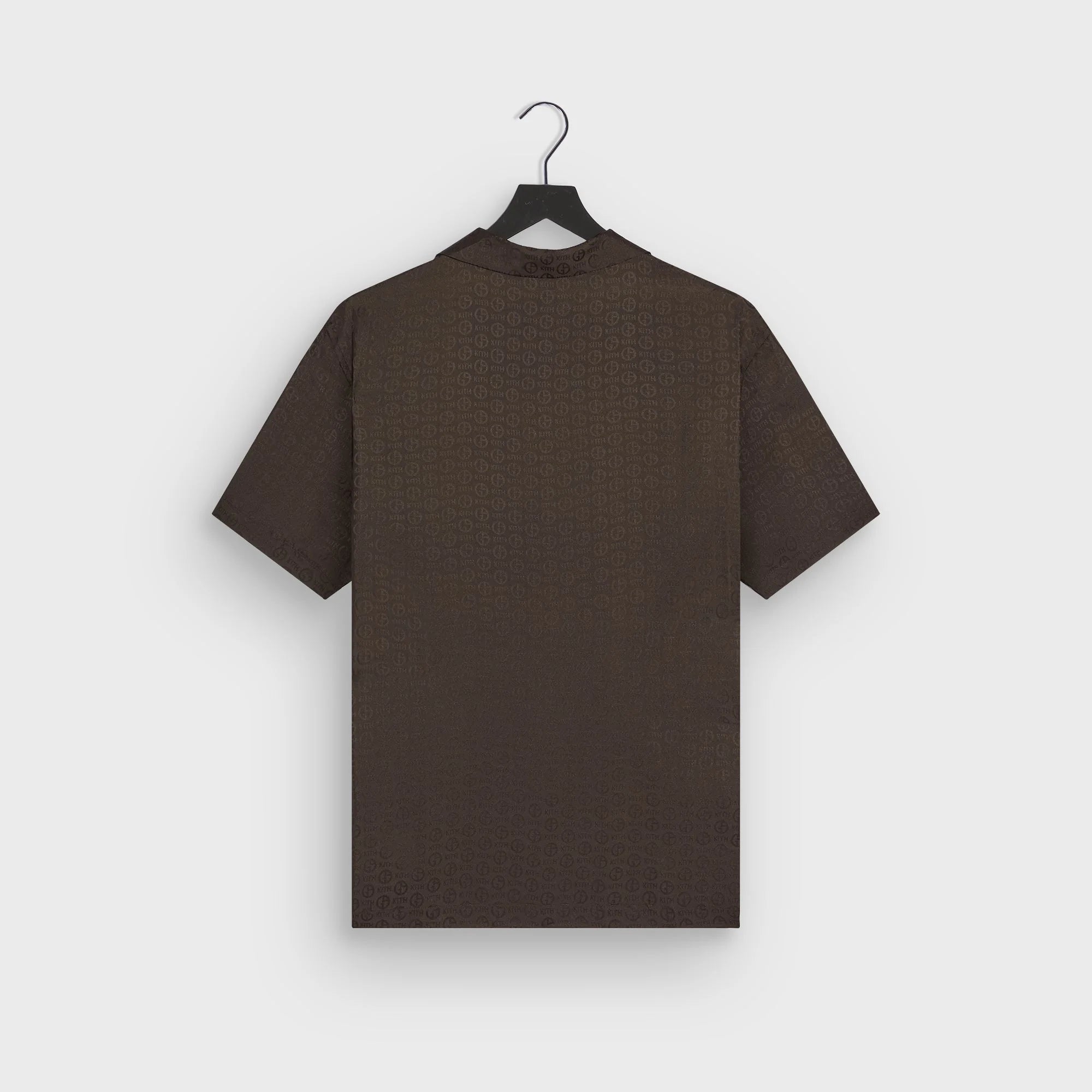 Giorgio Armani & Kith Monogram Short Sleeve Thompson Camp Collar Shirt - Kindling