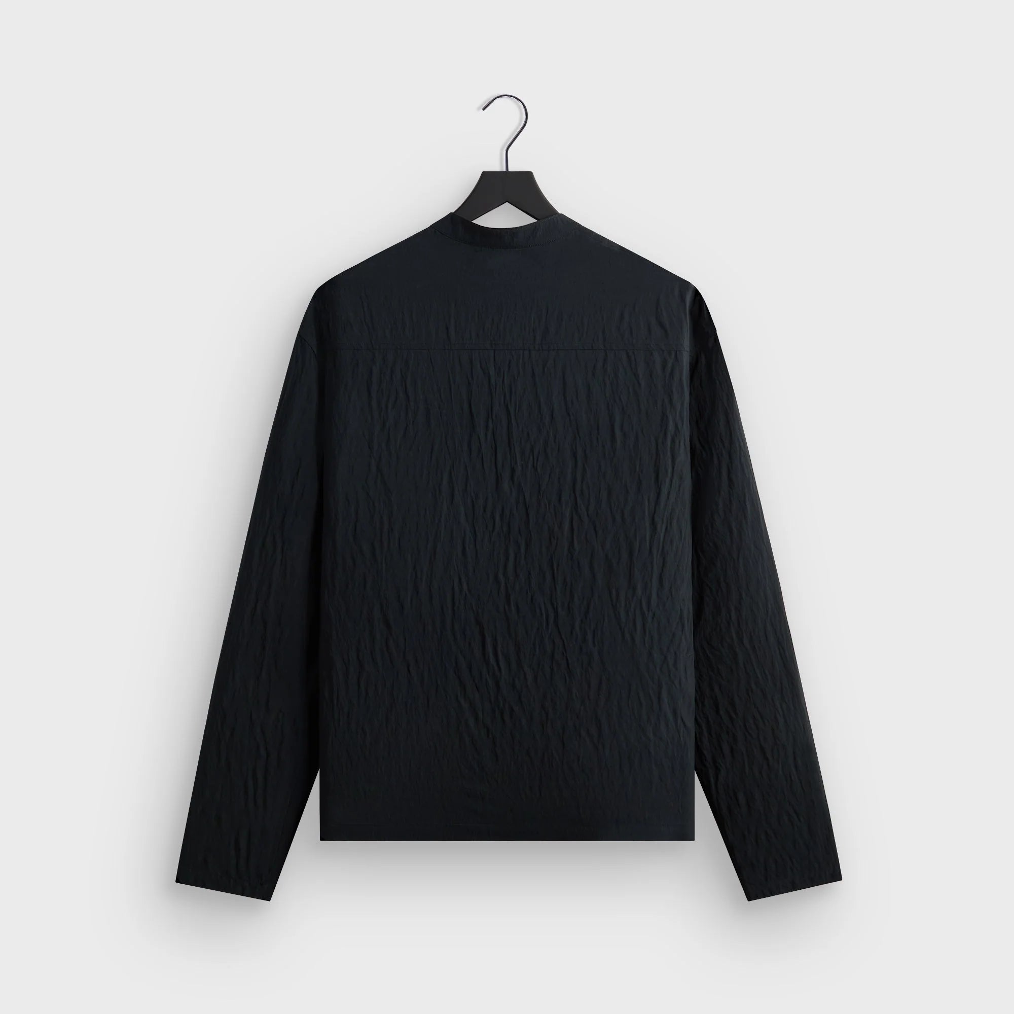 &Kin Wrinkle Cupro Leven Shirt - Black
