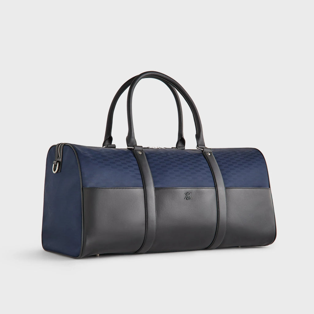 Kith Monogram Nylon Leather Traveler K55 Bag - Nocturnal
