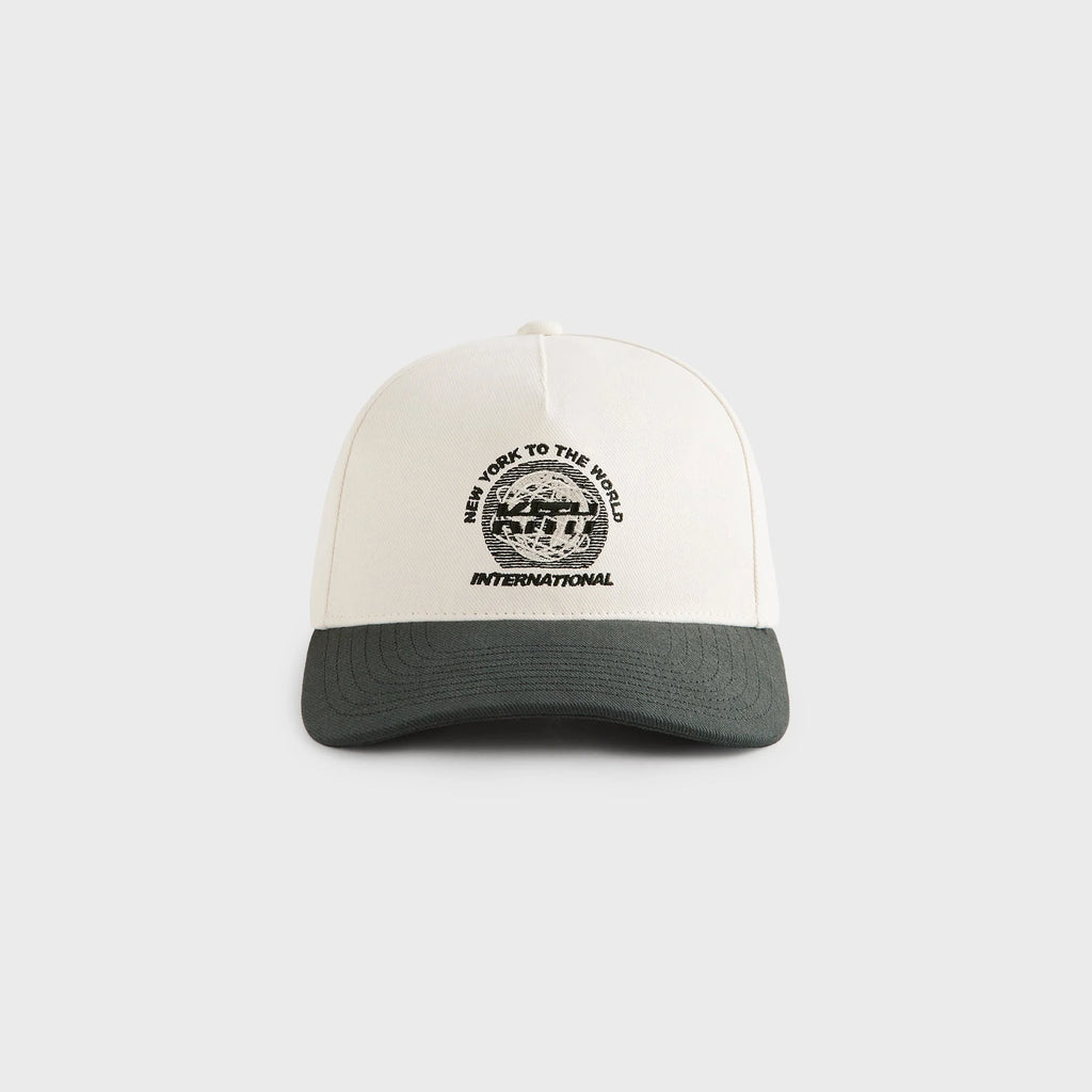 Kith Brushed Twill Bay Low Pinch Crown Cap - Stadium
