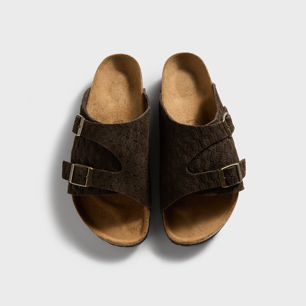 Kith for Birkenstock WMNS Zurich Deboss - Espresso