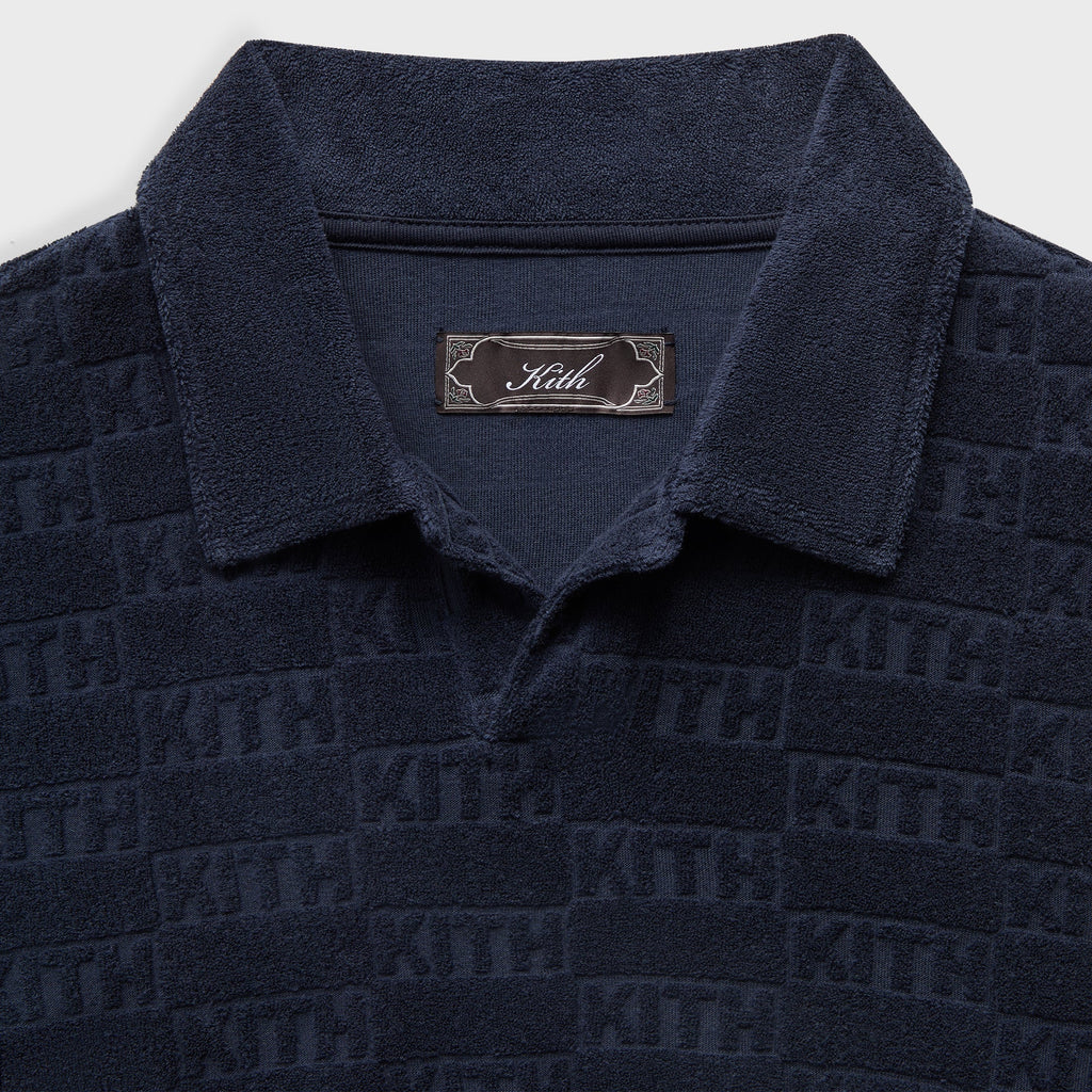 Kith Monogram Towel Terry Leo Polo - Nocturnal