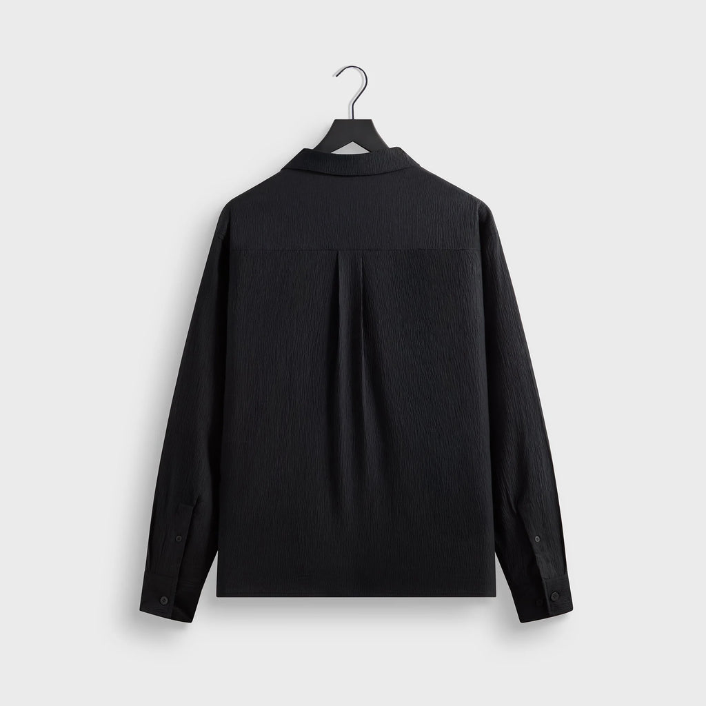 Kith Crinkled Nylon Ugo Shirt - Black