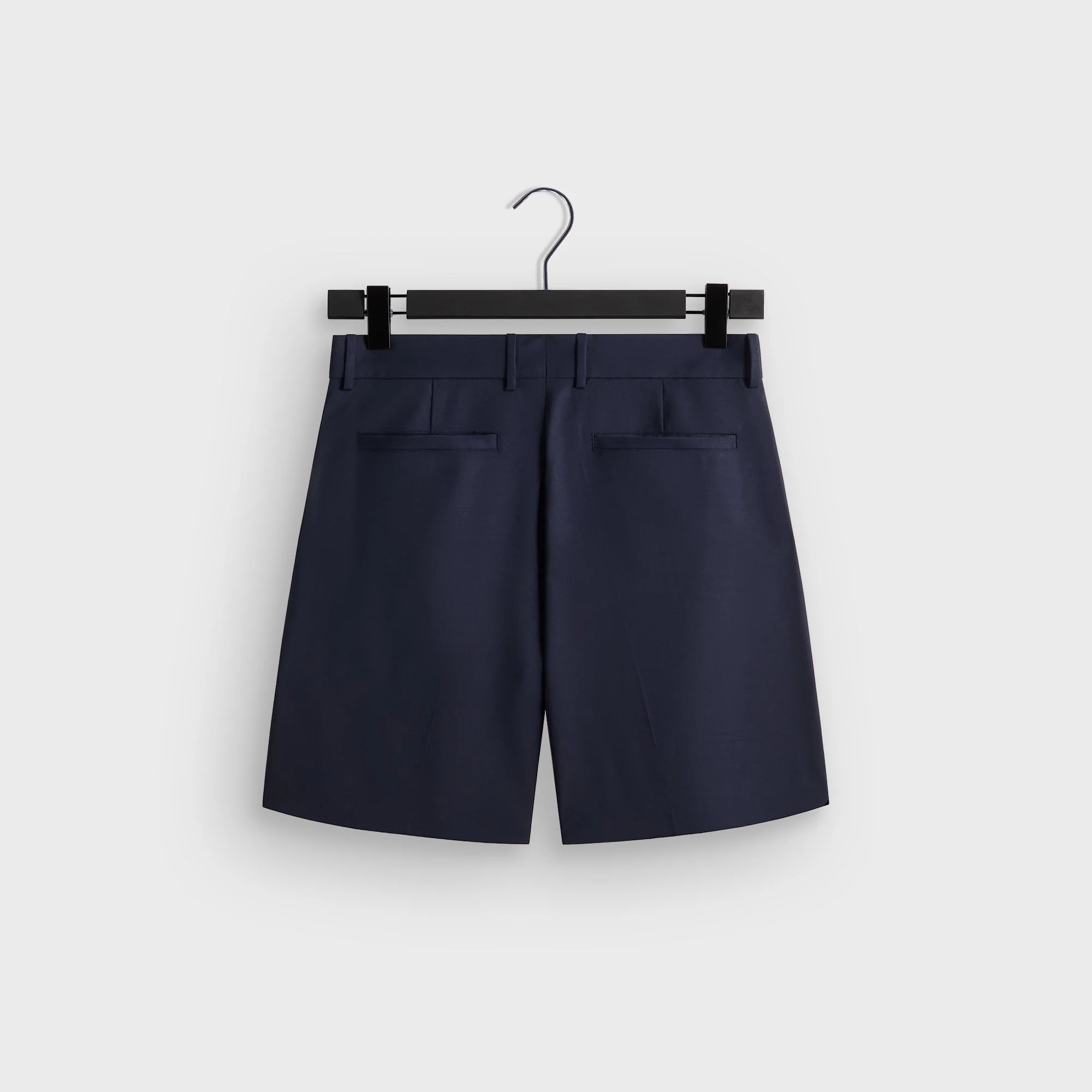 &Kin Tropical Wool Emrys Pleated Short - Nocturnal
