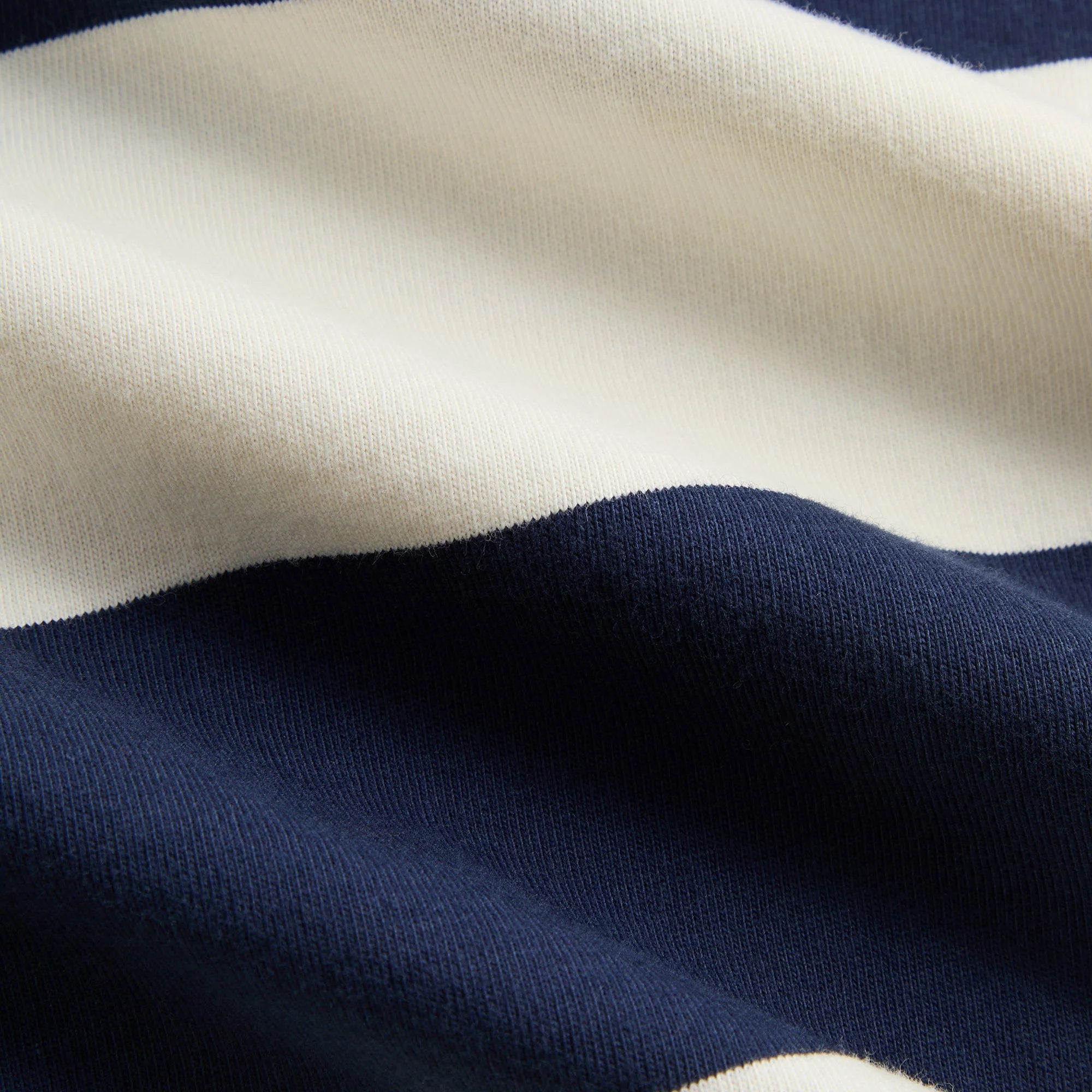 Kith Stripe Alex II Boxy Tee - Sandrift