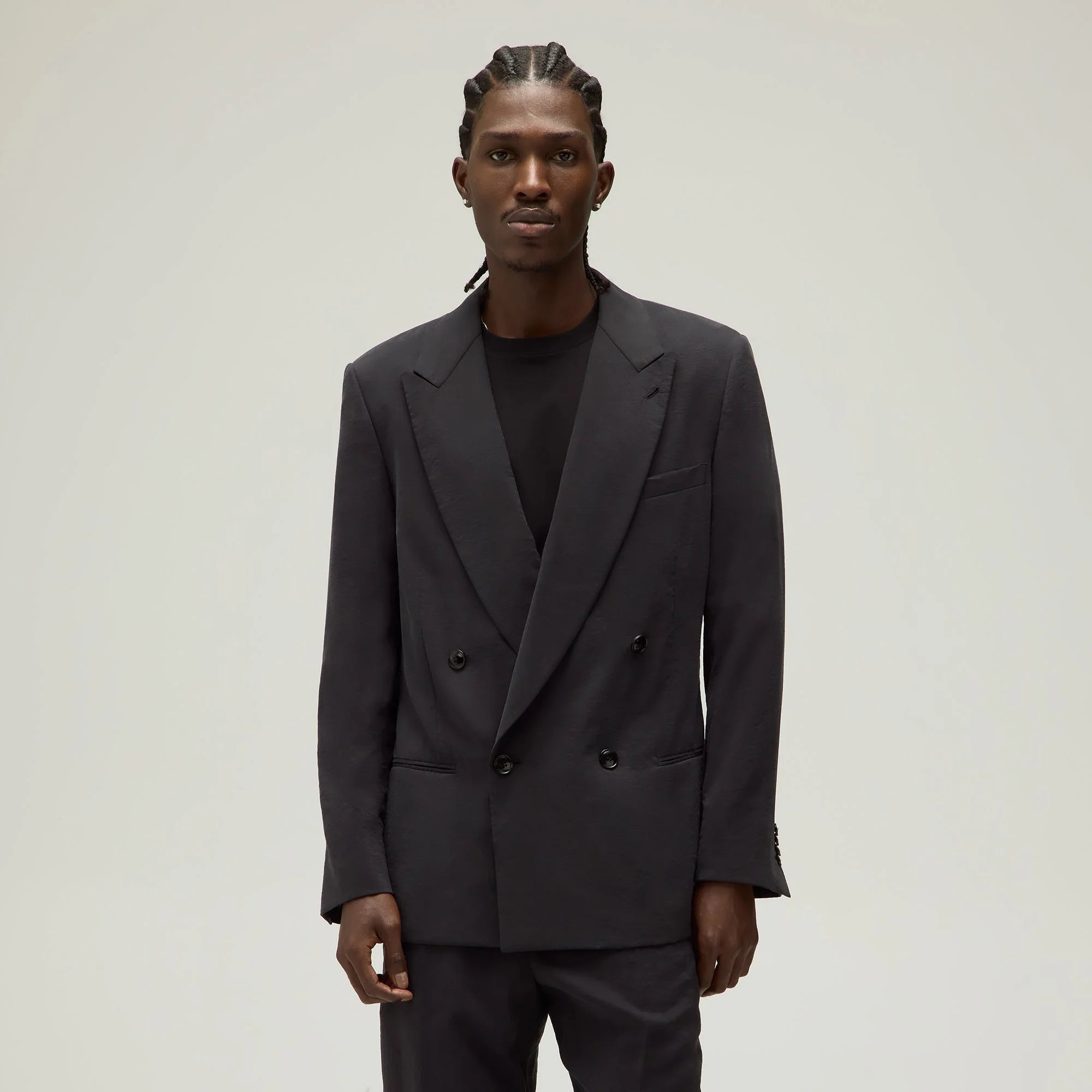 Giorgio Armani & Kith Upton Double Breasted Blazer - Ghost