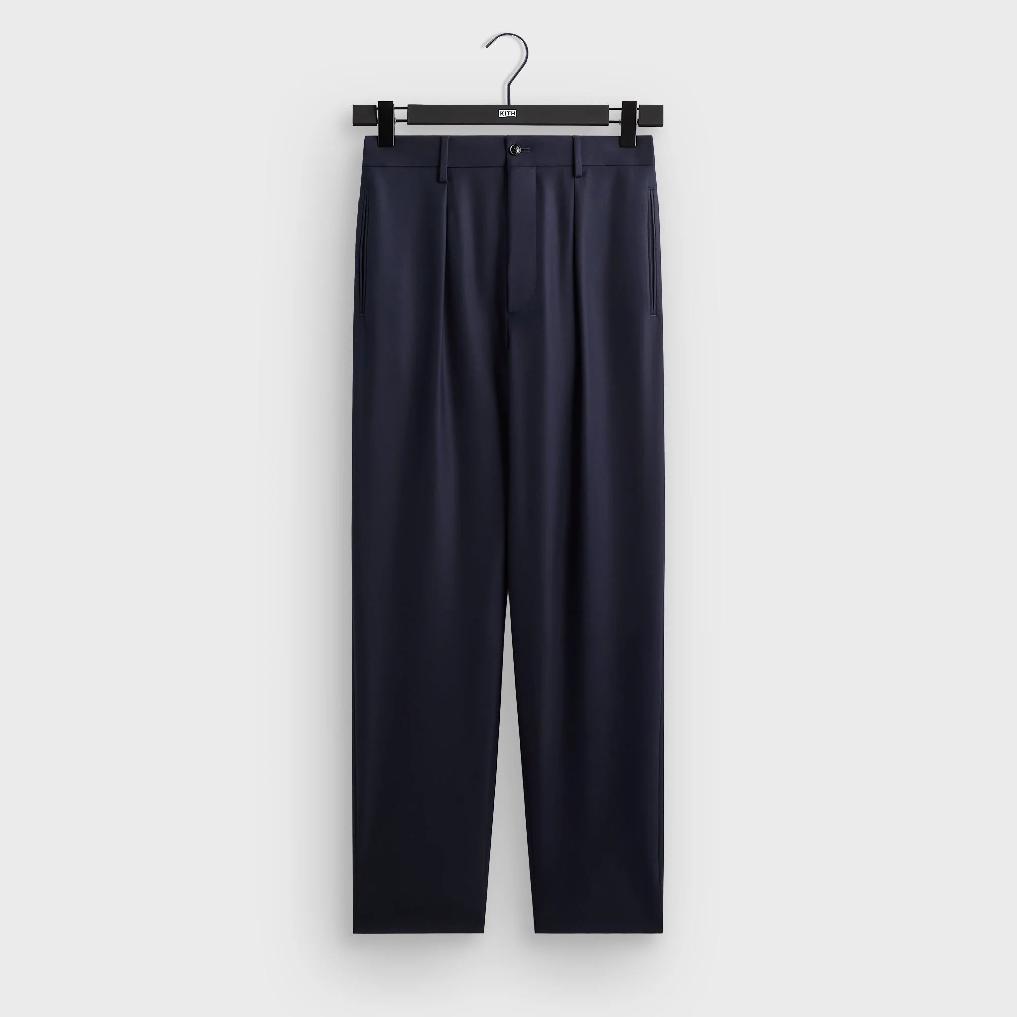 Giorgio Armani & Kith &Kin Flat Front Trouser - Blue / Navy
