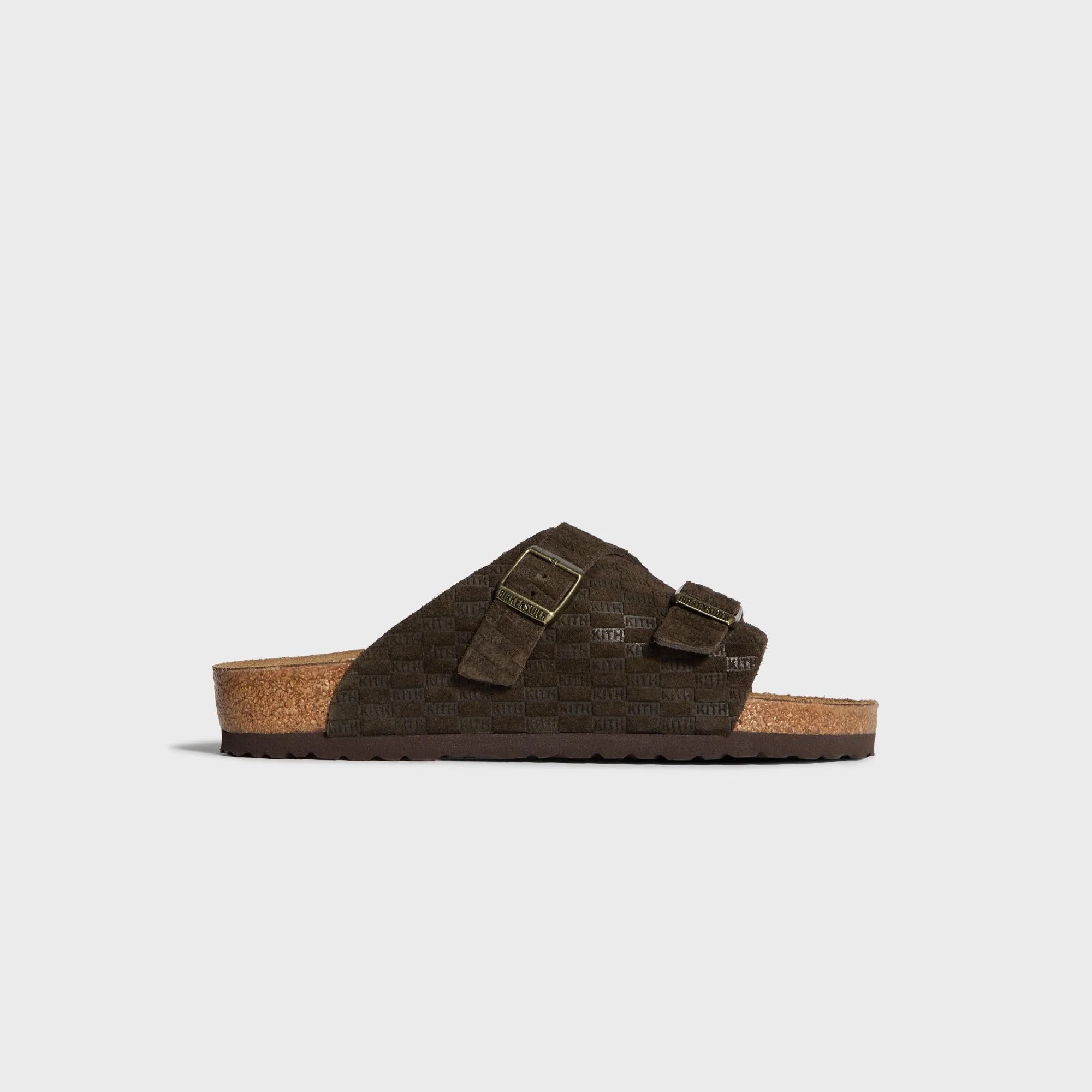 Kith for Birkenstock WMNS Zurich Deboss - Espresso