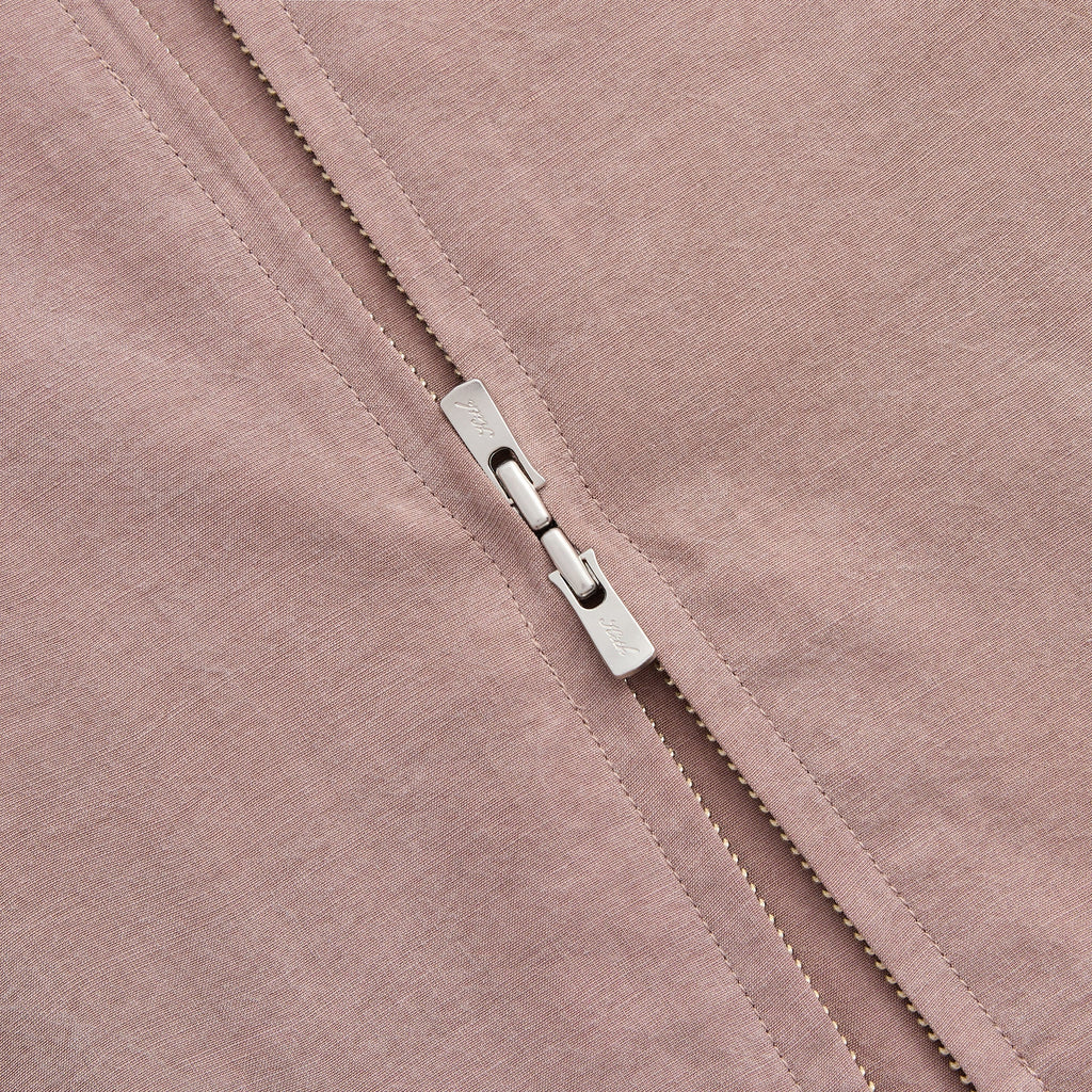 Kith Cupro Linen Connor Blouson Jacket - Dusty Mauve